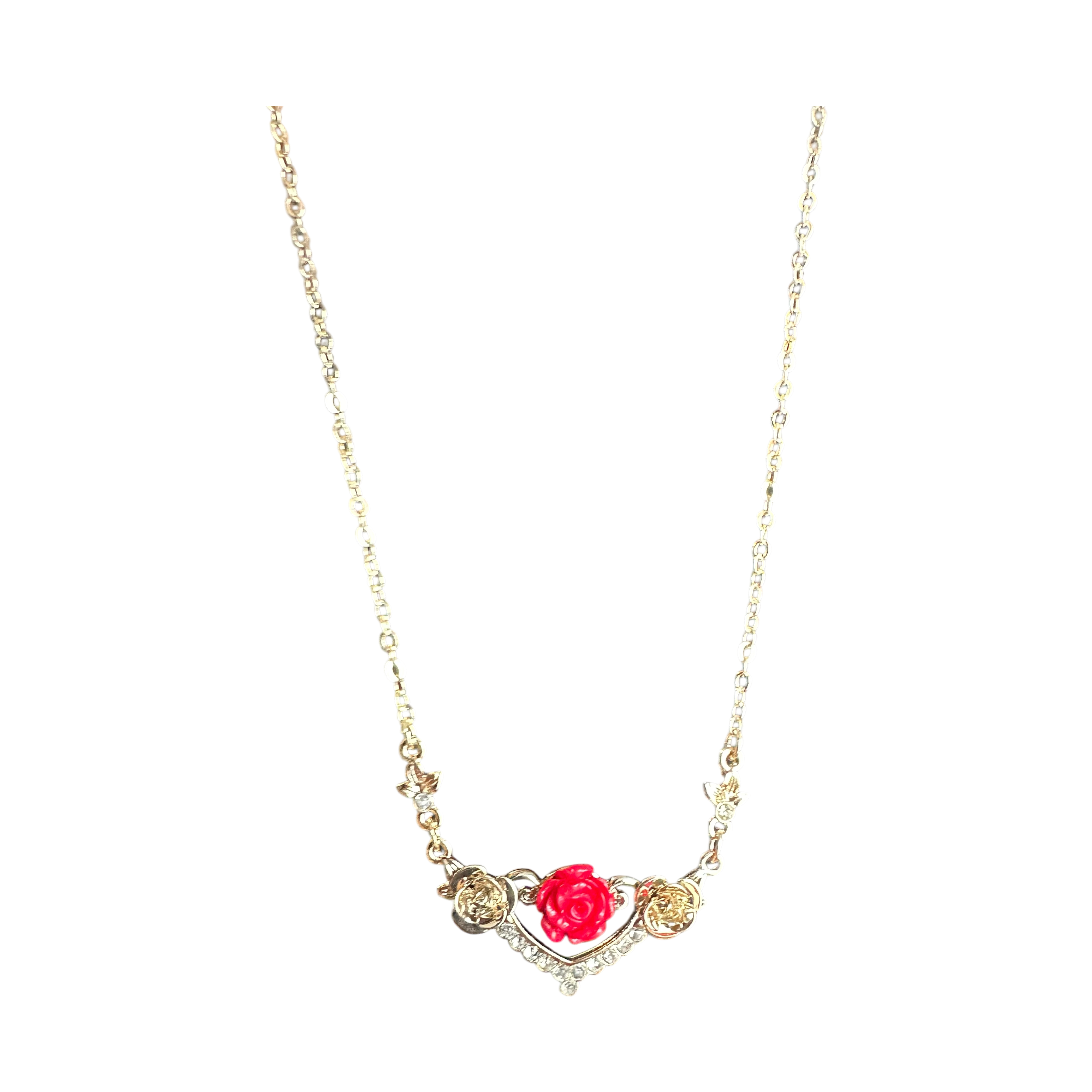 Disney - La Belle et la Bête : Collier "roses" - Disneyland Paris - disney store - shop disney - disney parks ) le palais des goodies