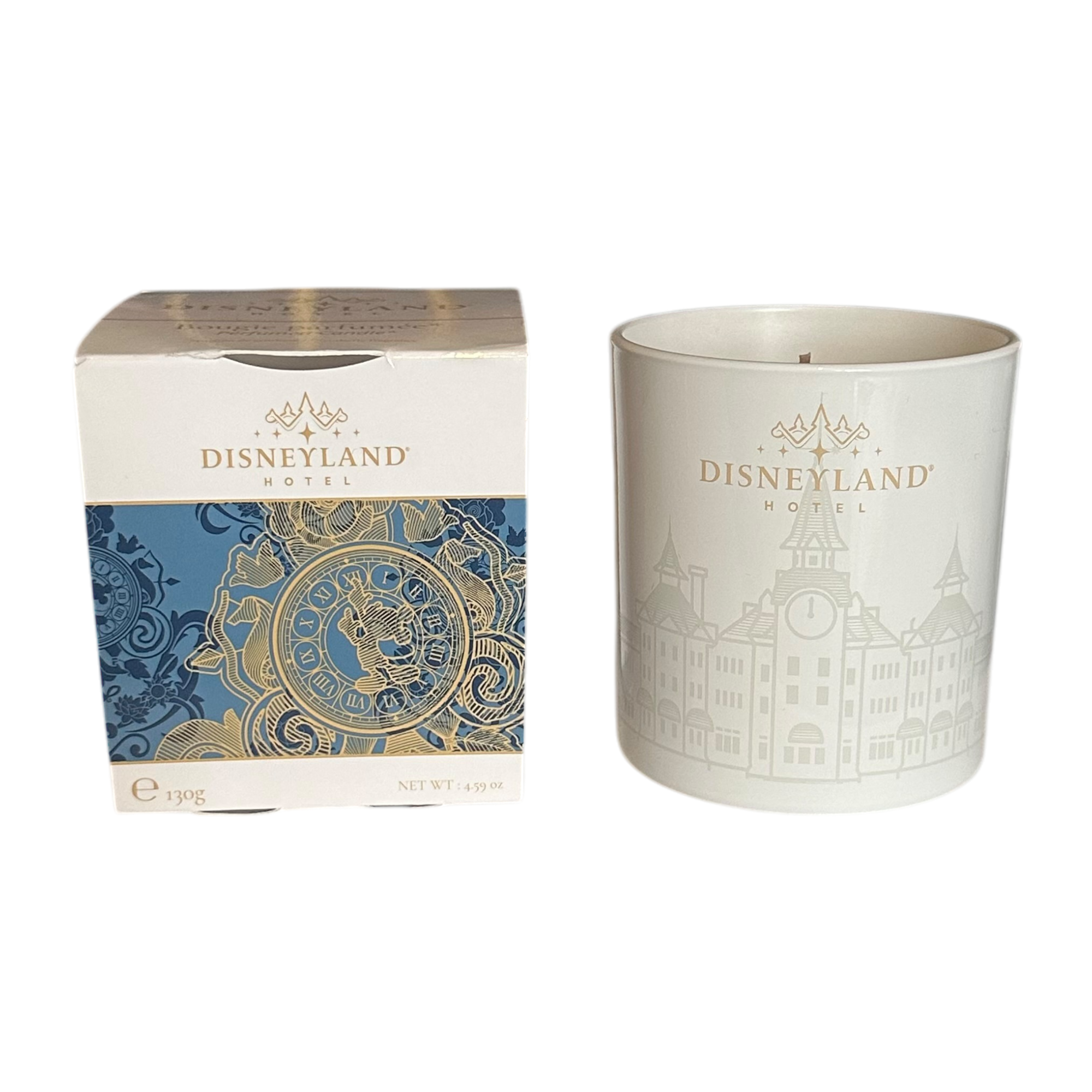 Disney : Bougie parfumée Disneyland Hôtel - Disneyland Paris - disney parks ) disney stiore - shop disney - le palais des goodies