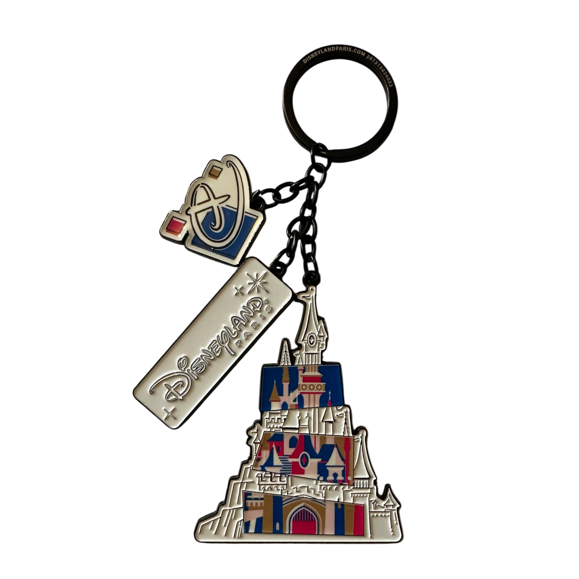 Disney - Porte-clé dangler château DLP - disneyland paris - disney parks - 2073150240334 -shop disney - le palais des goodies -