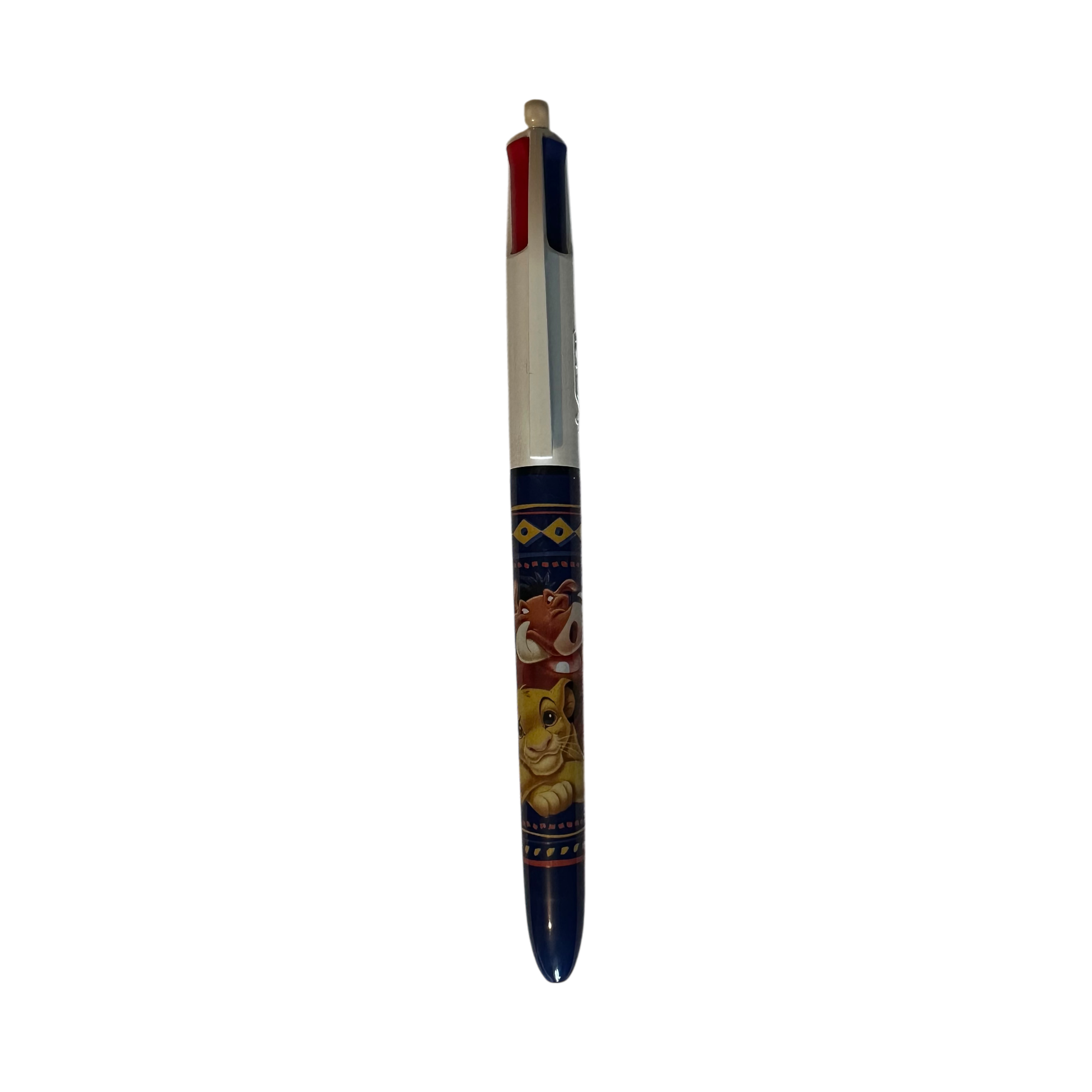Disney - Le Roi Lion : Stylo BIC 4 couleurs "Family" disneyland - disneyland paris - disney parks p disney store - shop disney - le palais des goodies