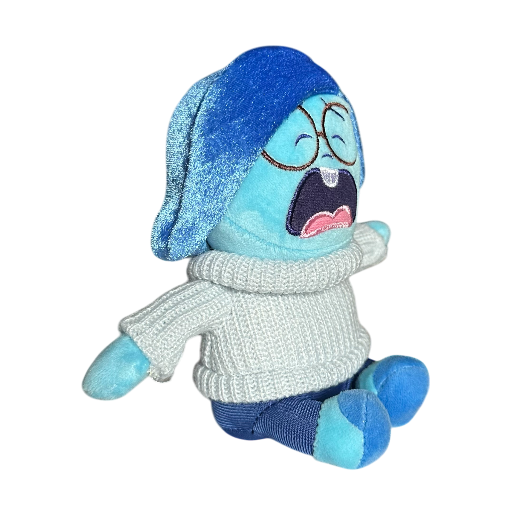 Disney Pixar - Vice-Versa 2 : Peluche Tristesse aimantée - disneyland - Disneyland Paris - disney parks - Disney Store - shop disney - le palais des goodies