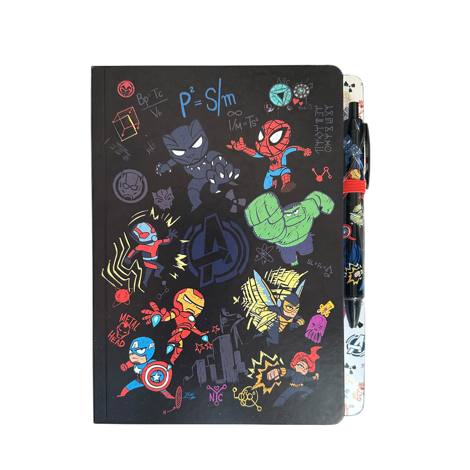 Marvel - Avengers : Carnet   Stylo - disneyland - Disneyland Paris - Disney Store - disney parks - shop disney - le palais des goodies