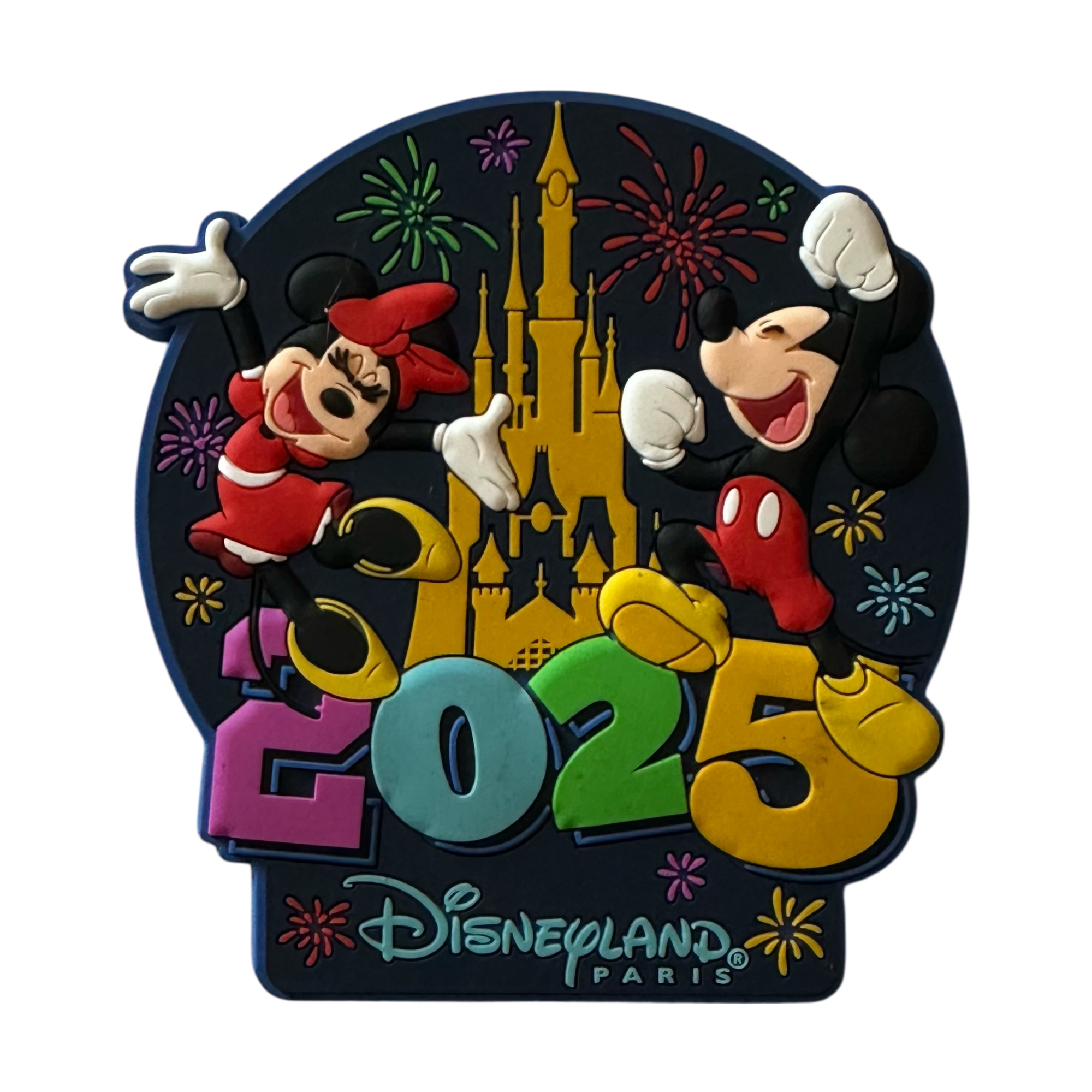 Disney - Mickey Mouse : Magnet "2025" - disneyland ) disneyland paris - Disney Store - disney parks - shop disney - le palais des goodies