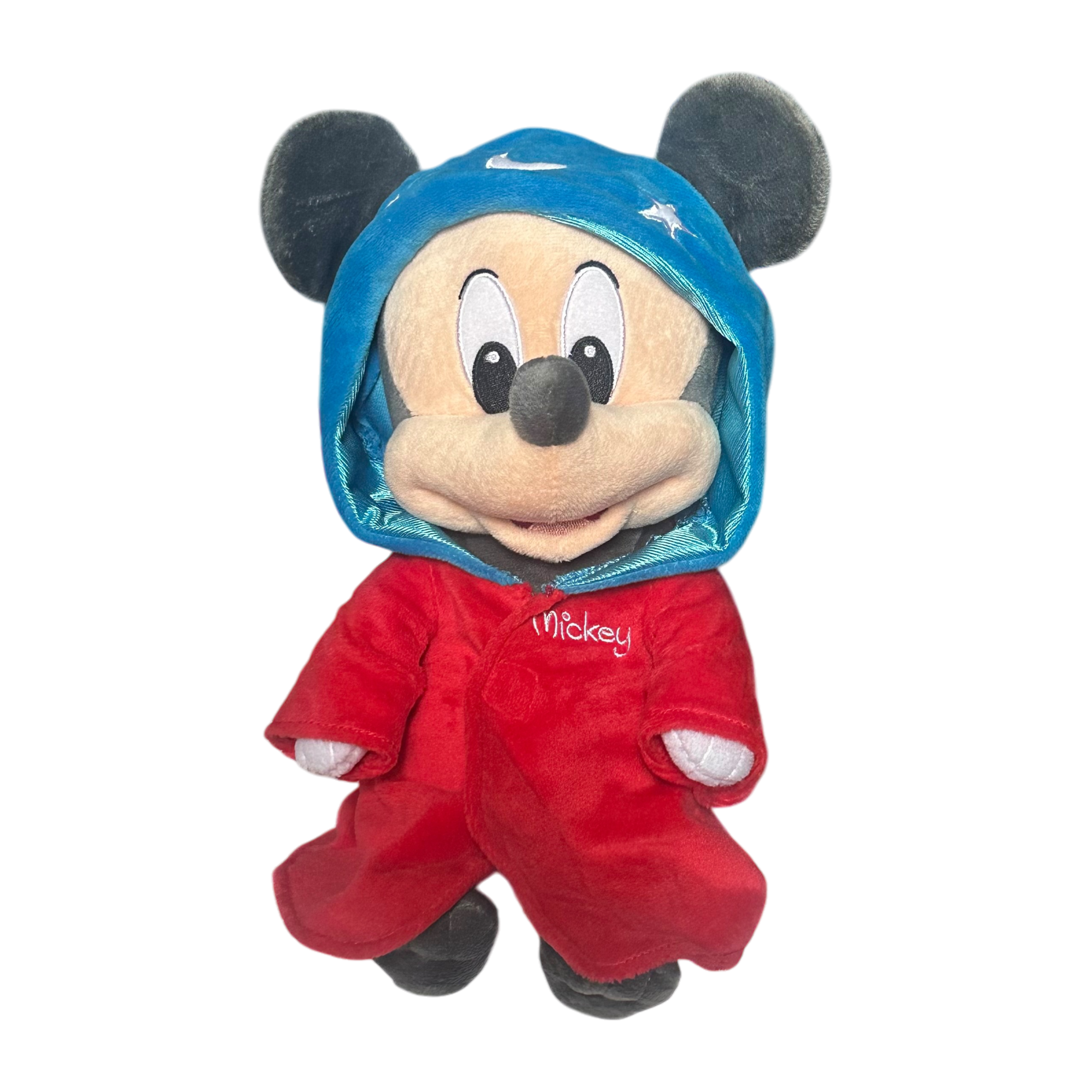 Disney - Mickey Mouse : Peluche bébé "capuche" - disneyland - disneyland paris - disney parks - disney store - shop disney - le palais des goodies