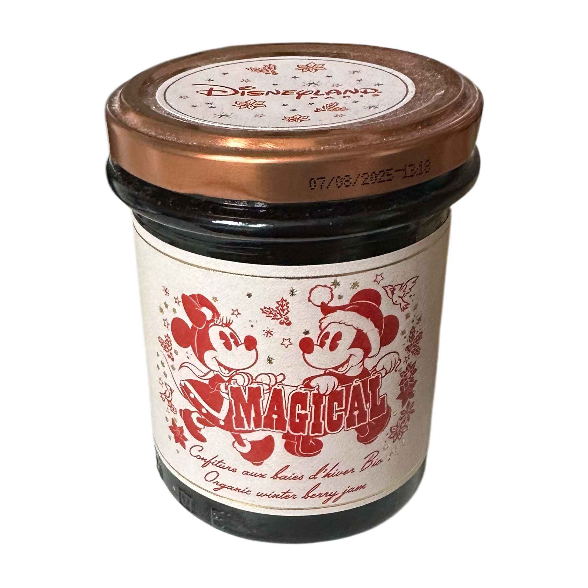 Disney - Mickey Mouse : Confiture aux fruits rouges - disneyland - disneyland paris - disney parks - disney store - shop disney - le palais des goodies