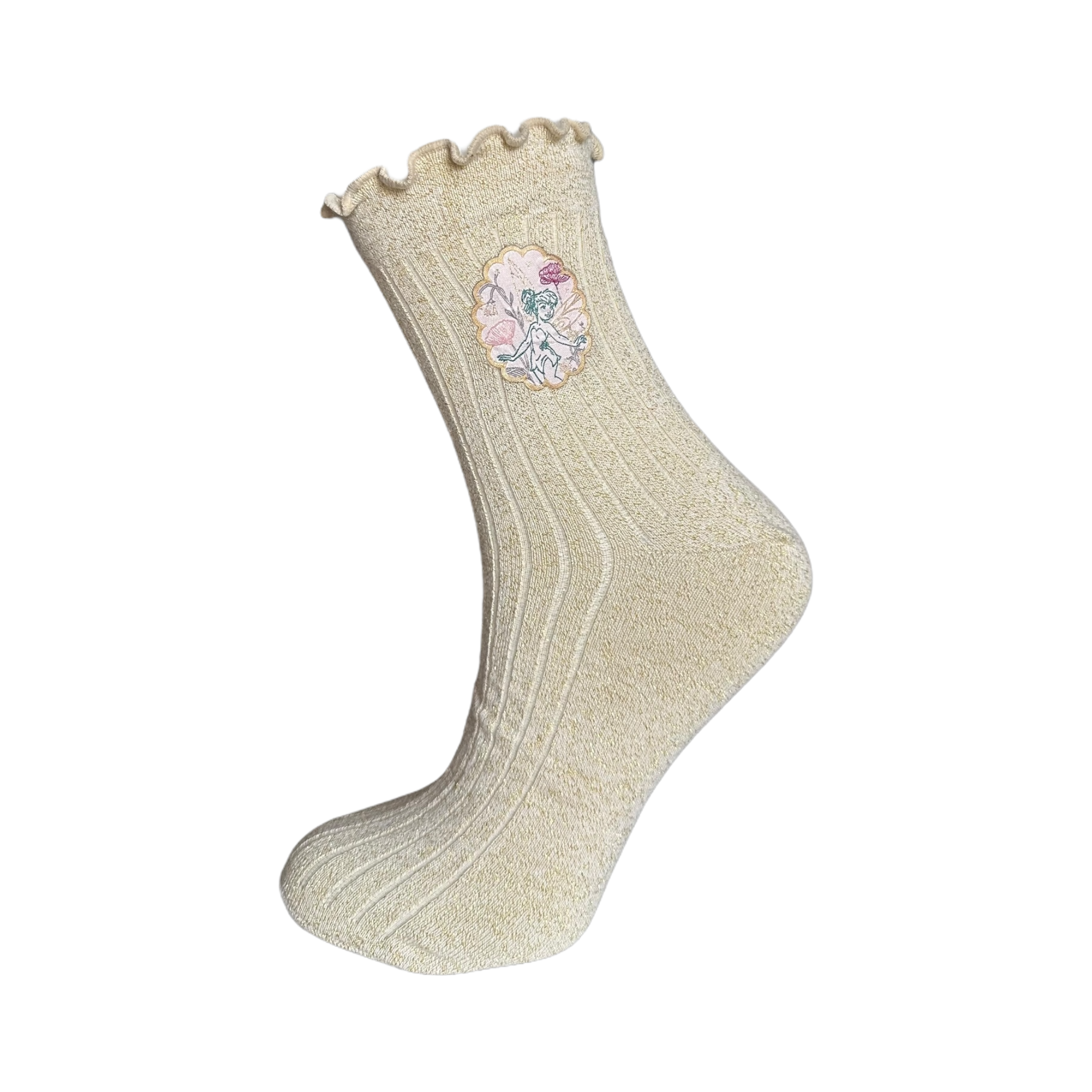 Disney - Clochette : Chaussette Tink Fairy - disneyland paris - disneyland - Disney Store - disney parks - le palais des goodies