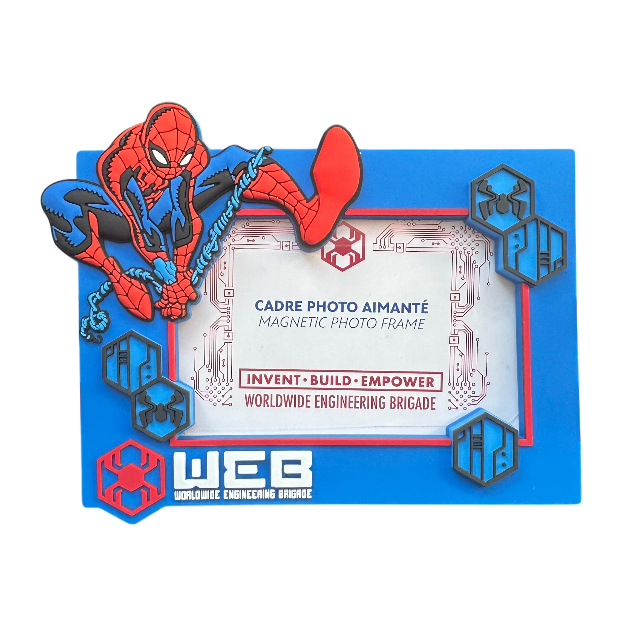 Marvel - Spiderman : Magnet cadre photo - disneyland - disneyland paris - Disney Store - disney parks - shop disney - le palais des goodies