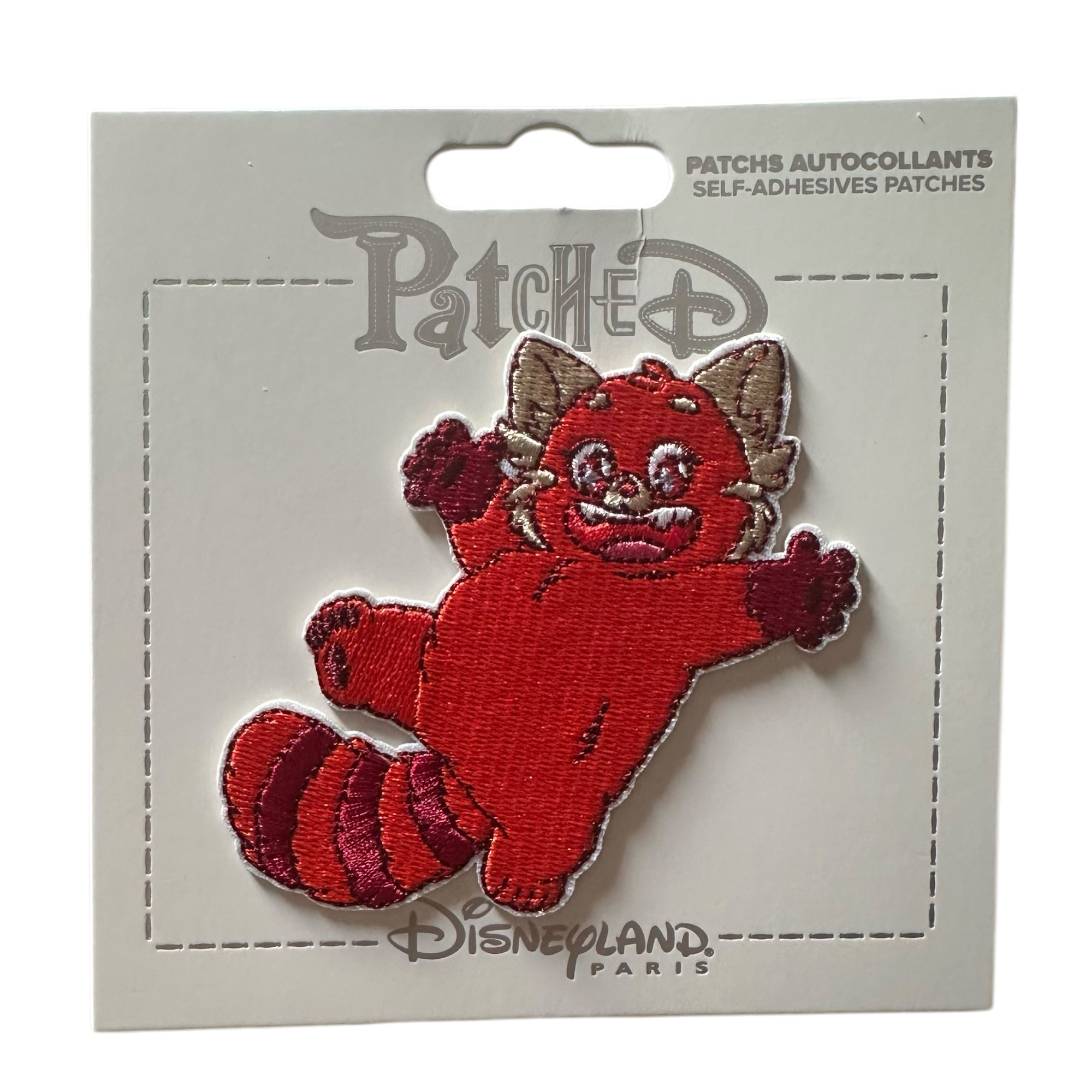 Disney/Pixar - Alerte Rouge : Patch autocollants "Panda" - disneyland paris - disneyland - disney parks - Disney Store - shop disney - le palais des goodies