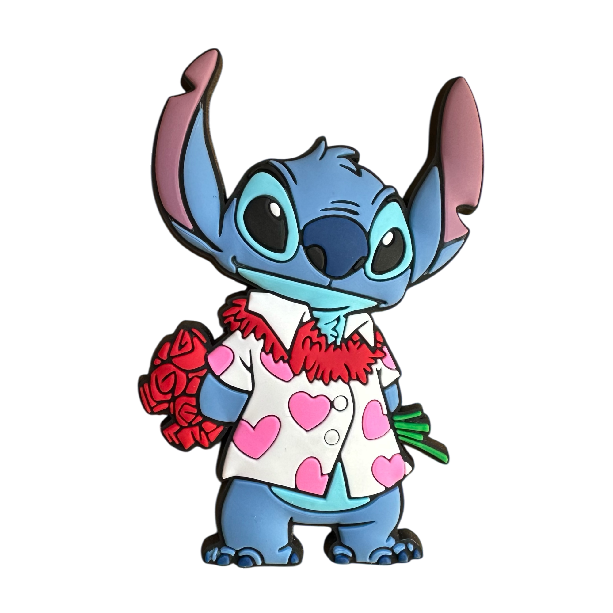 Disney - Lilo et Stitch : Magnet Stitch "St Valentin" - disneyland - Disneyland Paris - disney parks - Disney Store - shop disney - le palais des goodies