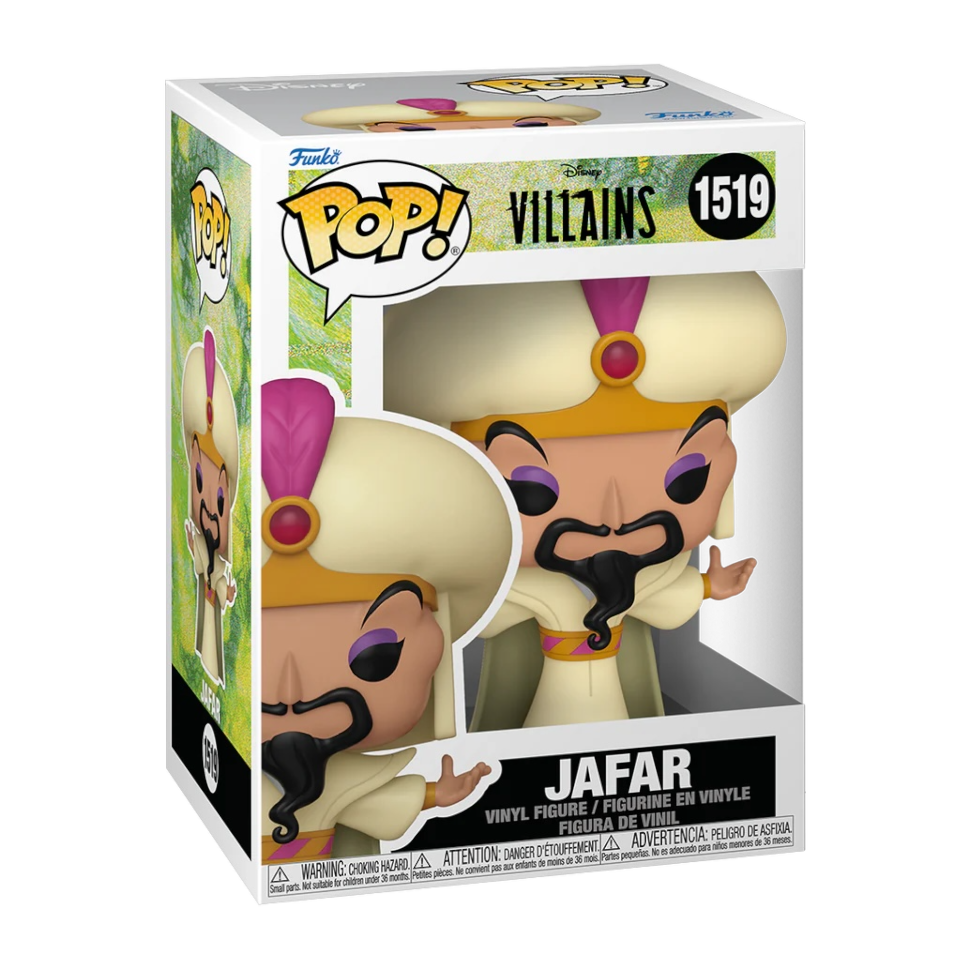 Aladdin - Funko Pop N°1519 : Jafar - disneyland - Disneyland Paris - disney parks - Disney Store - shop disney - le palais des goodies - aladdin