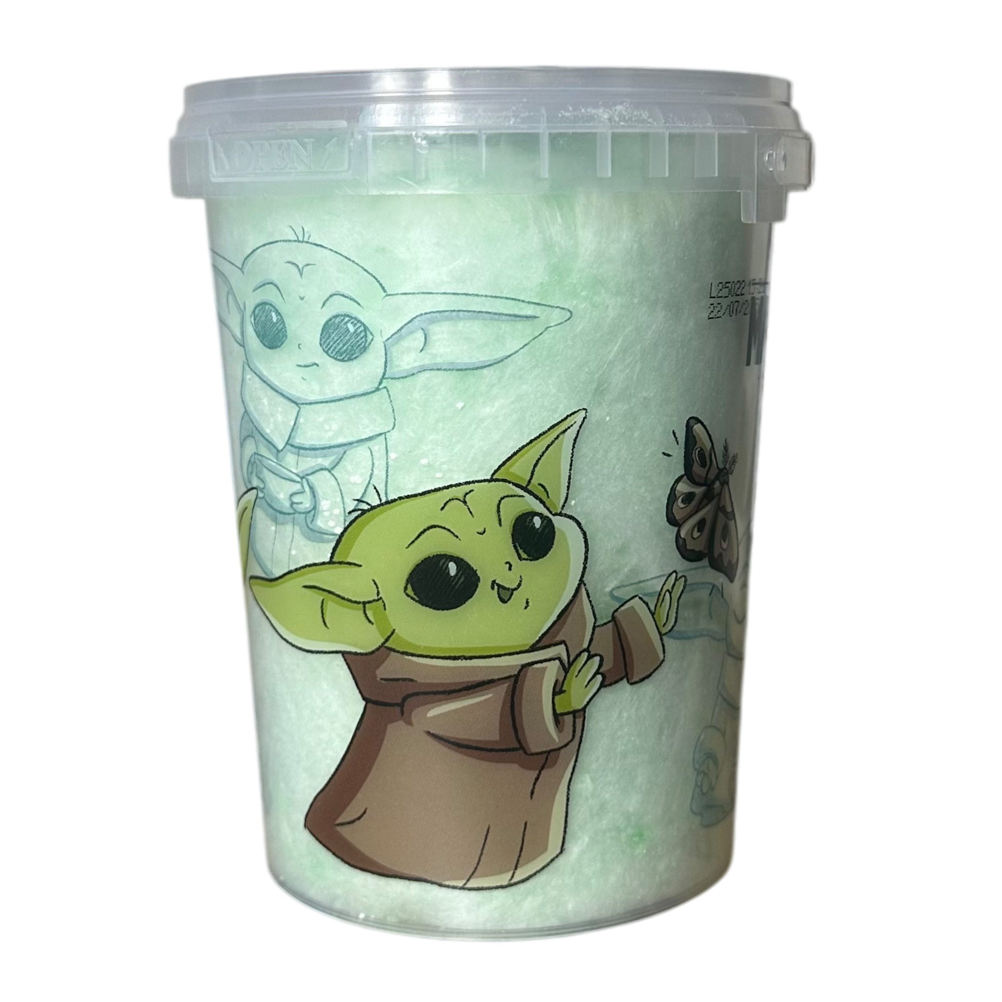 Star Wars - The Mandalorian : Barbe à Papa pomme Verte - disneyland - Disneyland Paris - disney parks ) Disney Store - shop disney - le palais des goodies