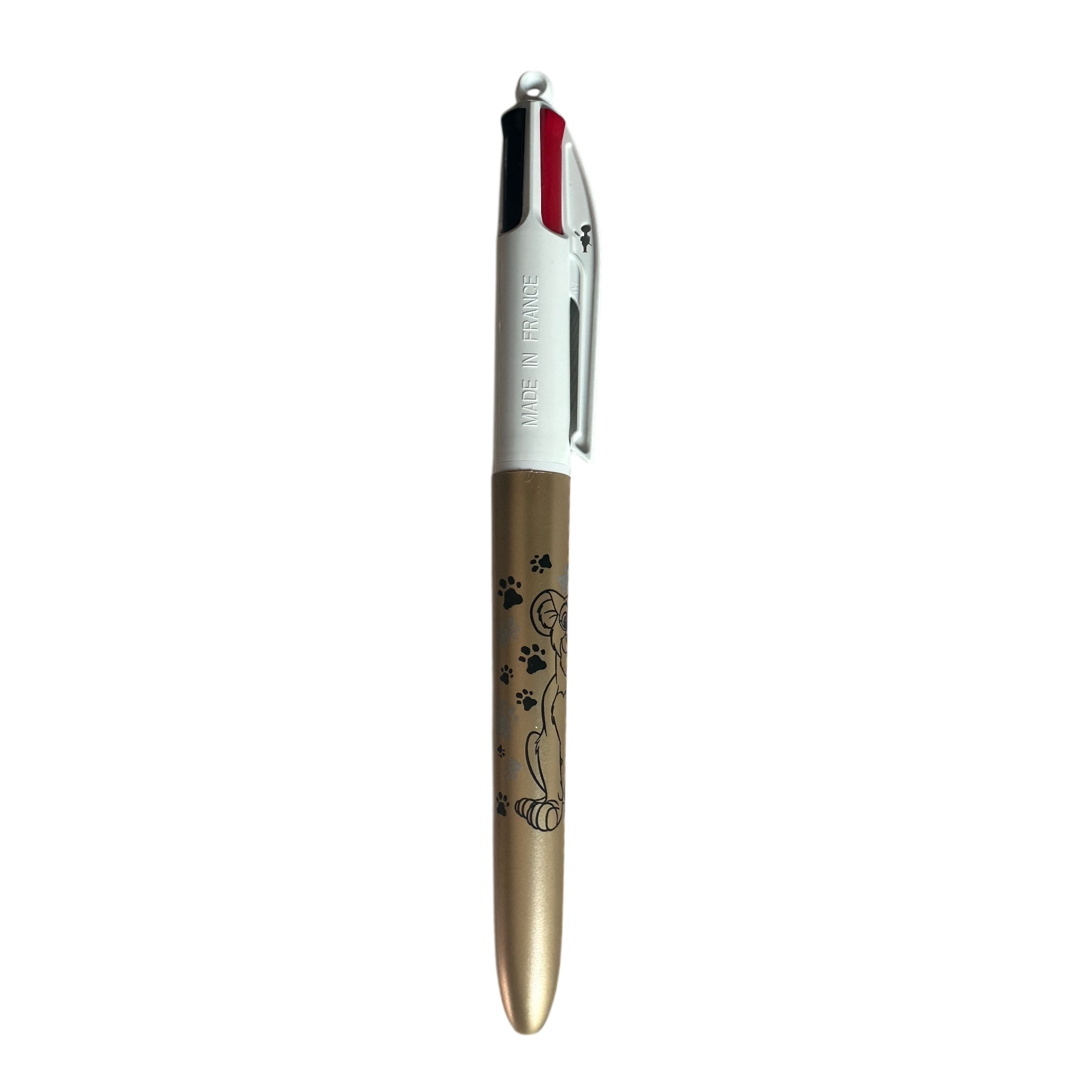 Disney - Le Roi Lion : Stylo BIC 4 couleurs "Simba" - disneyland - Disneyland Paris - disney parks - disney store - shop disney - le palais des goodies