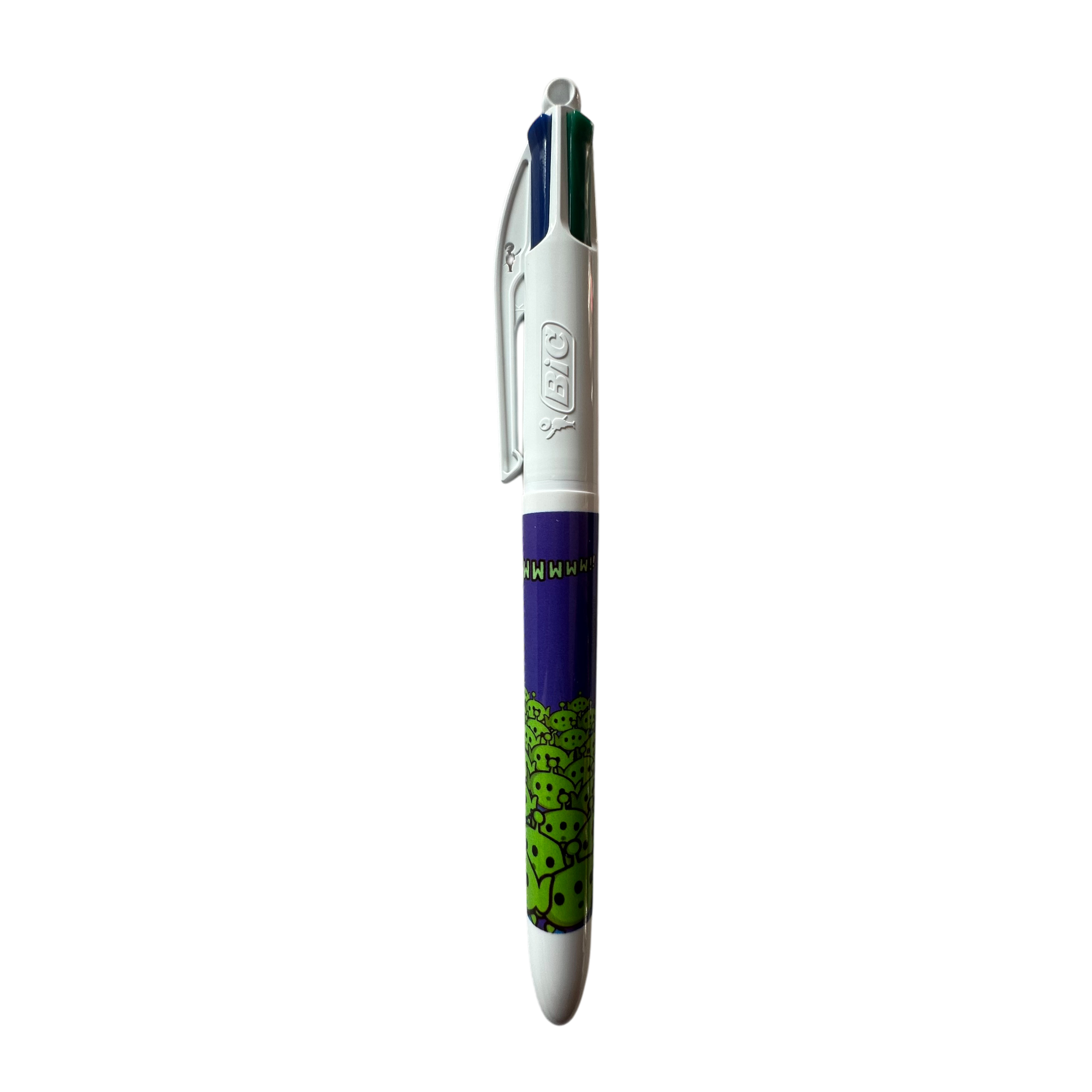 Disney/Pixar - Toy Story : Stylo BIC 4 couleurs "Alien" - Disneyland - Disneyland Paris - disney parks - Disney store - shop Disney - le palais des goodies