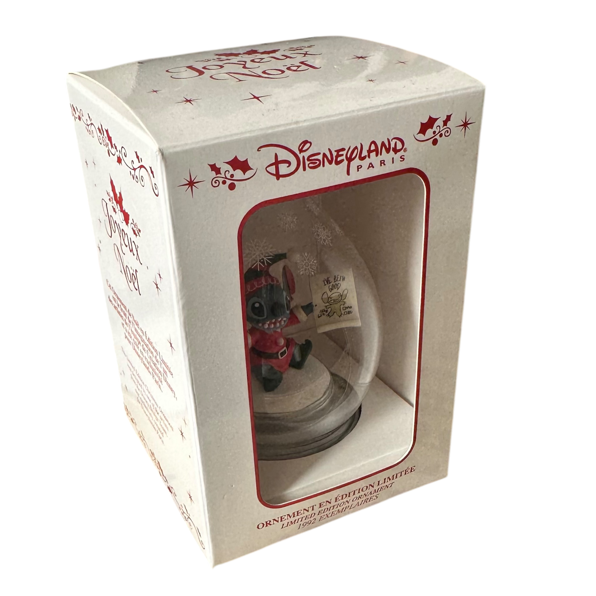 Disney - Lilo et Stitch : Ornement Stitch LE - disneyland - Disneyland Paris - disney parks - disney store - shop disney - le palais des goodies