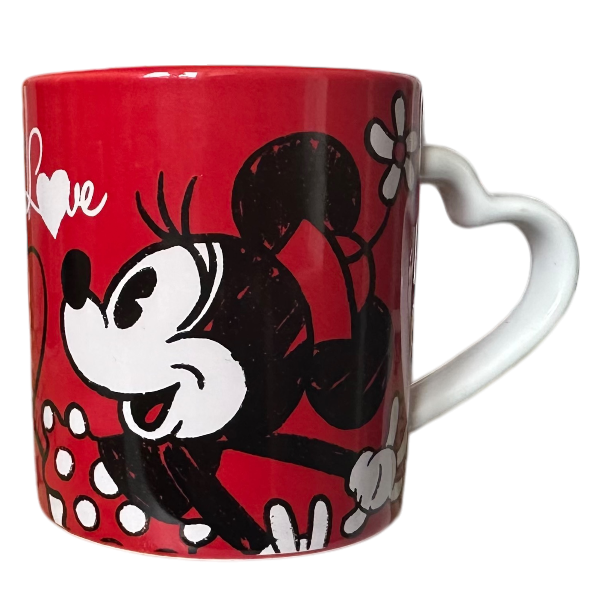 Disney - Mickey Mouse : Set de 2 mugs "Love" - disneyland - Disneyland Paris - disney parks - disney store - shop Disney - le palais des goodies