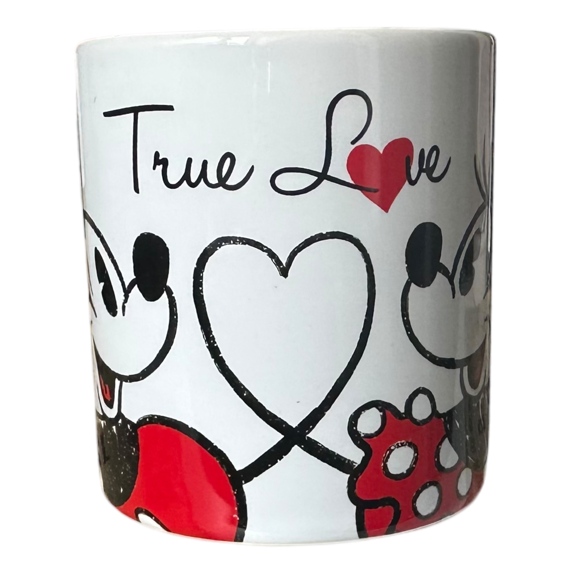 Disney - Mickey Mouse : Set de 2 mugs "Love" - disneyland - Disneyland Paris - disney parks - disney store - shop Disney - le palais des goodies