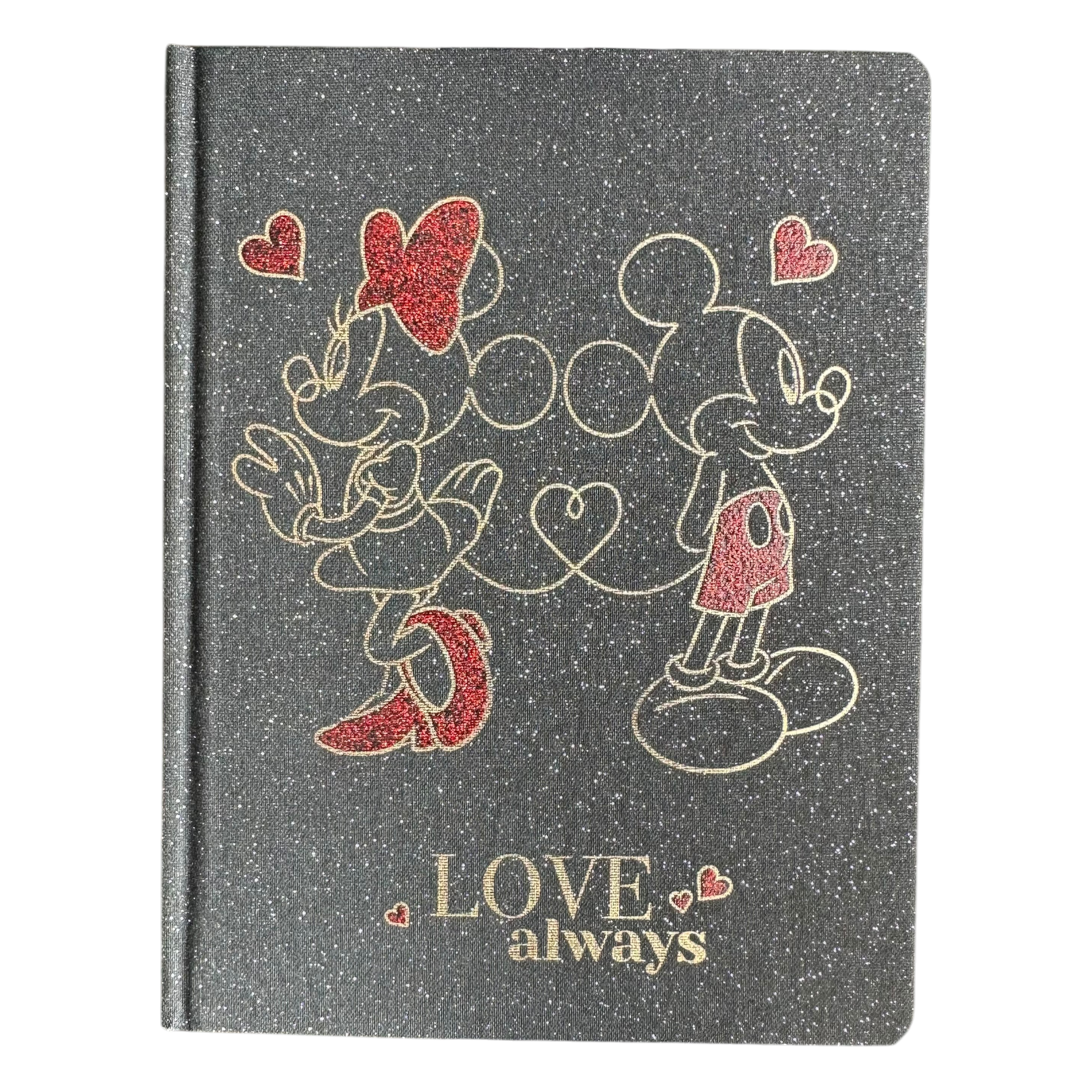 Disney - Mickey Mouse : Carnets A5 "Love Always" - disneyland - Disneyland Paris - disney parks - disney store - shop disney - le palais des goodies