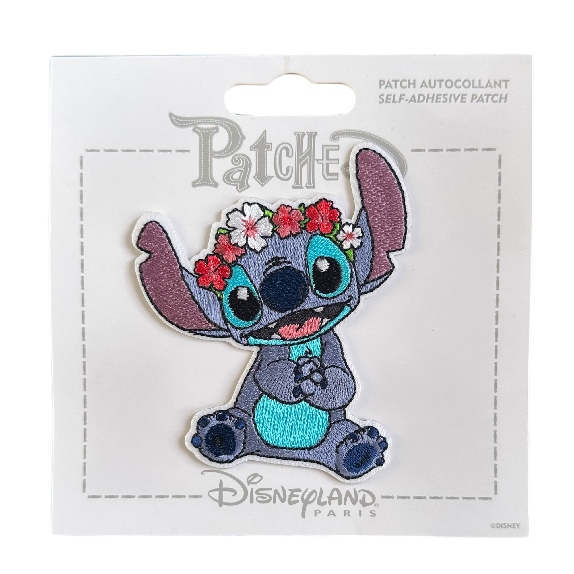 Disney - Lilo et Stitch : Patch Stitch - disneyland - Disneyland Paris - disney parks - disney store - shop disney - le palais des goodies