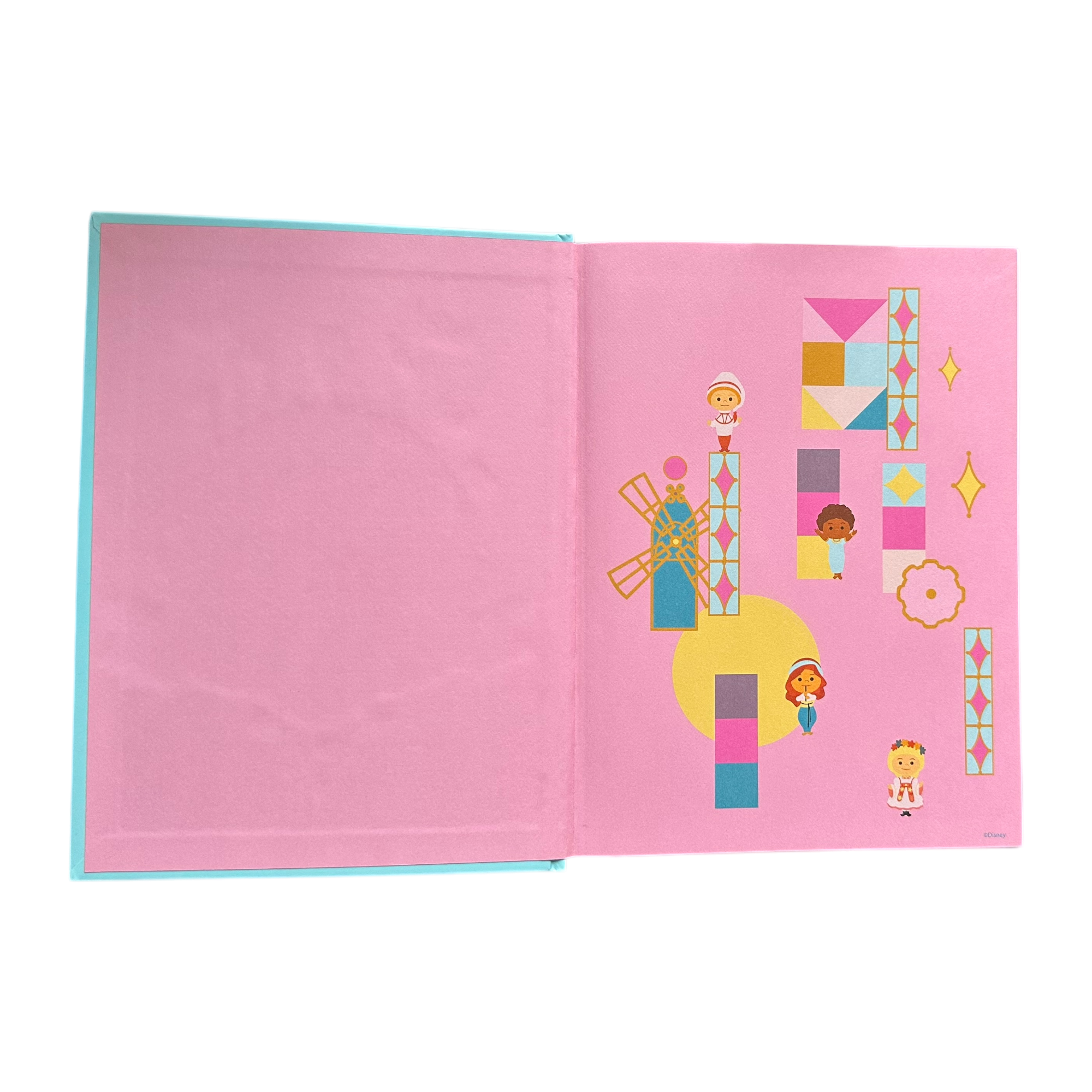 Disney - Its a small world : Carnet relief - disneyland - Disneyland Paris - disney parks - disney store - shop disney - le palais des goodies