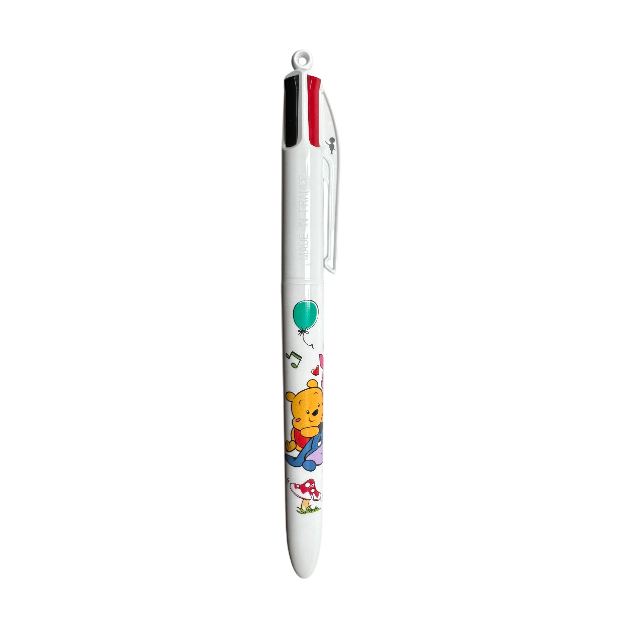 Disney - Winnie lOurson : Stylos BIC 4 couleurs "Family" - disneyland - Disneyland Paris - disney parks - disney store - shop Disney - le palais des goodies