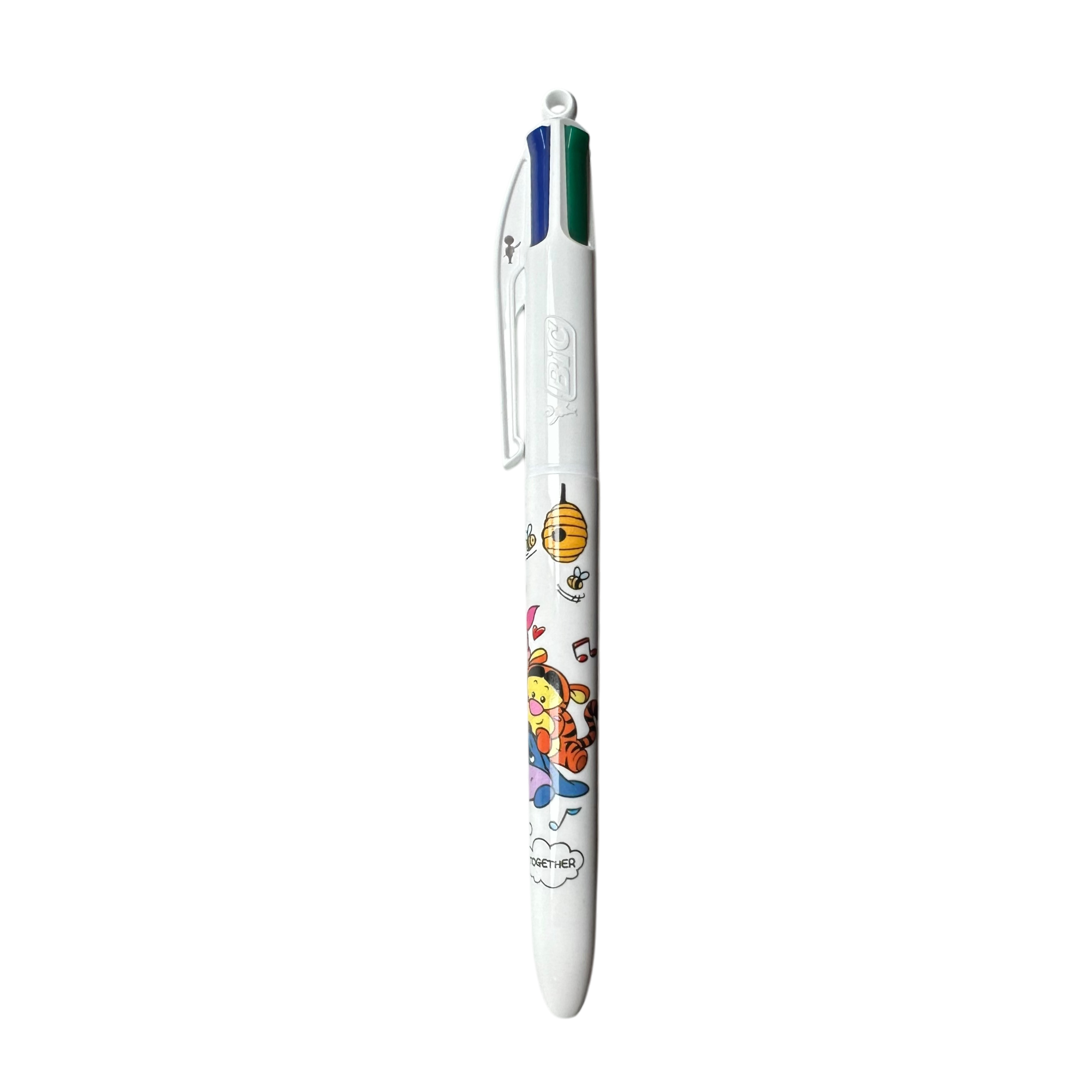 Disney - Winnie lOurson : Stylos BIC 4 couleurs "Family" - disneyland - Disneyland Paris - disney parks - disney store - shop Disney - le palais des goodies