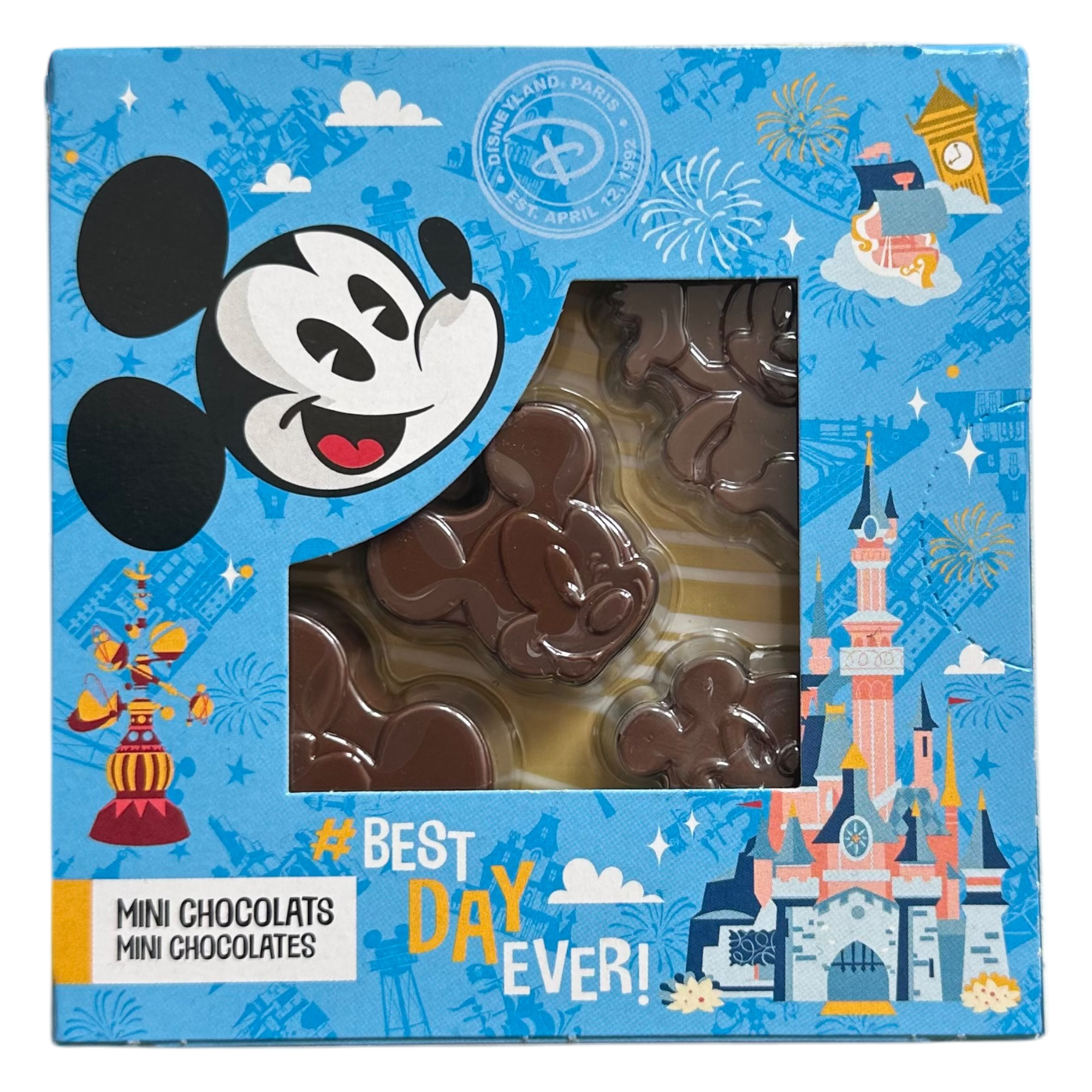 Disney - Mickey Mouse : Mini chocolats - Disneyland - Disneyland Paris - disney parks - disney store - shop disney - le palais des goodies