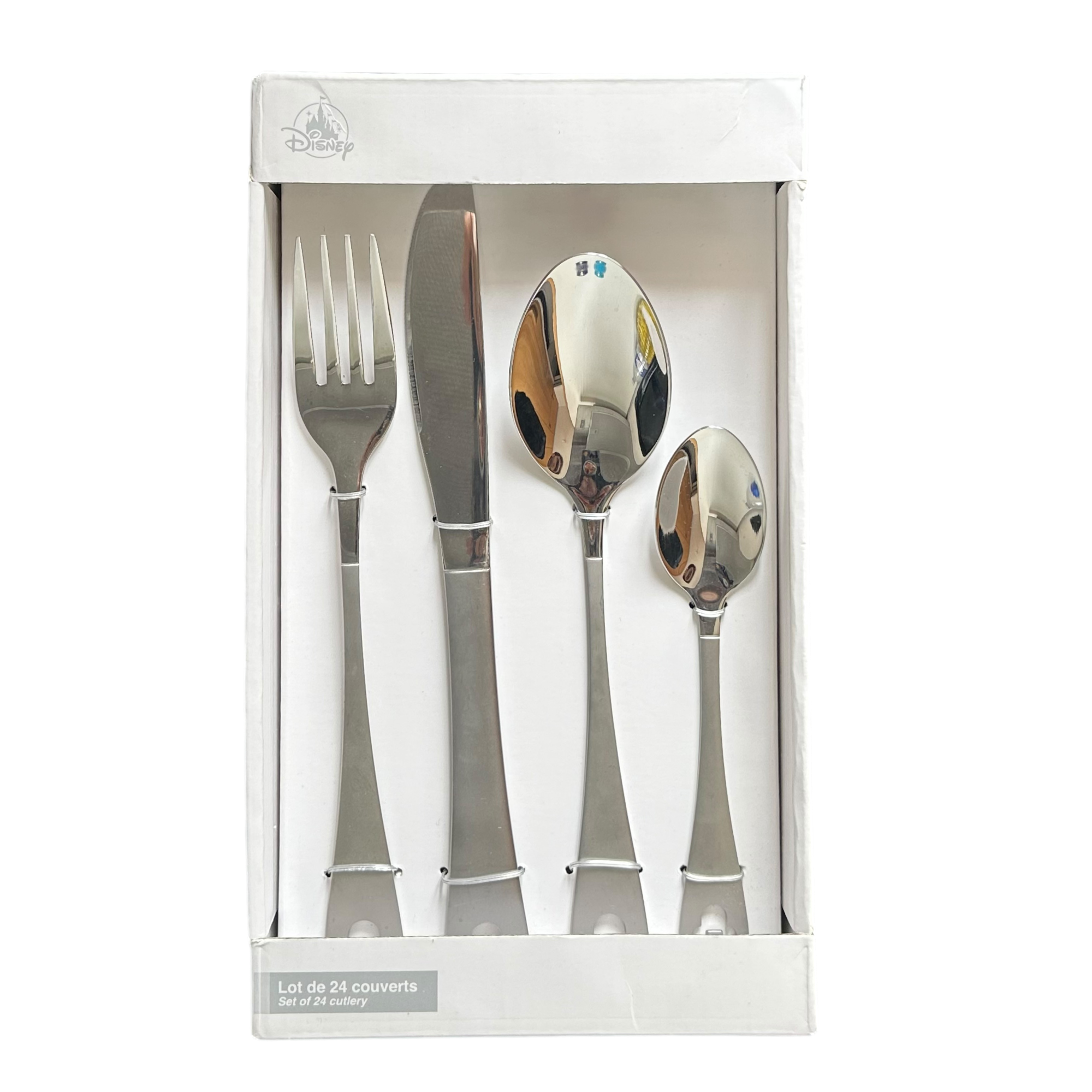 Disney - Mickey Mouse : Set de 24 couverts mat - disneyland - Disneyland Paris - disney parks - disney store - shop disney - le palais des goodies