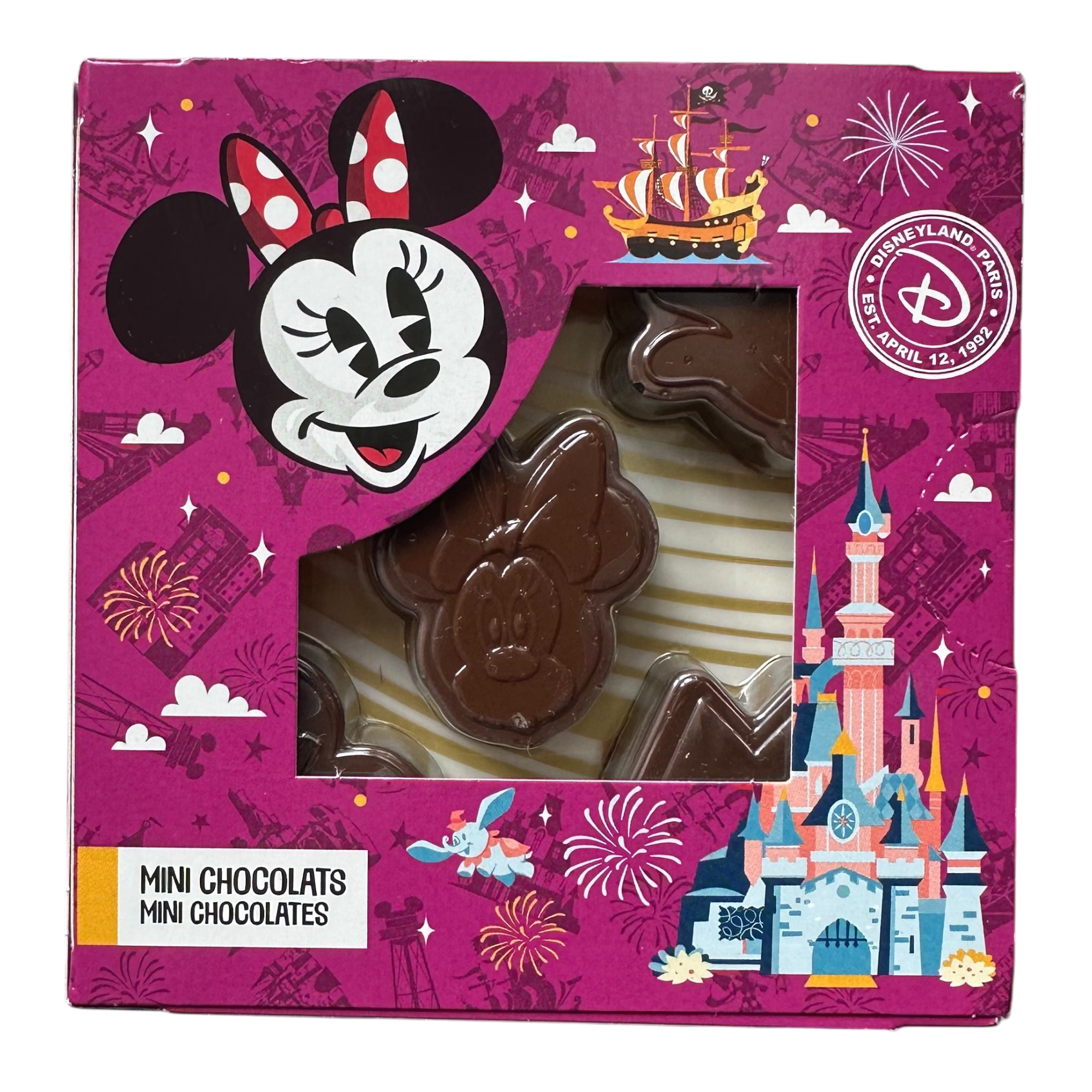 Disney - Minnie Mouse : Mini chocolats - disneyland - Disneyland Paris - disney parks - disney store - shop disney - le palais des goodies