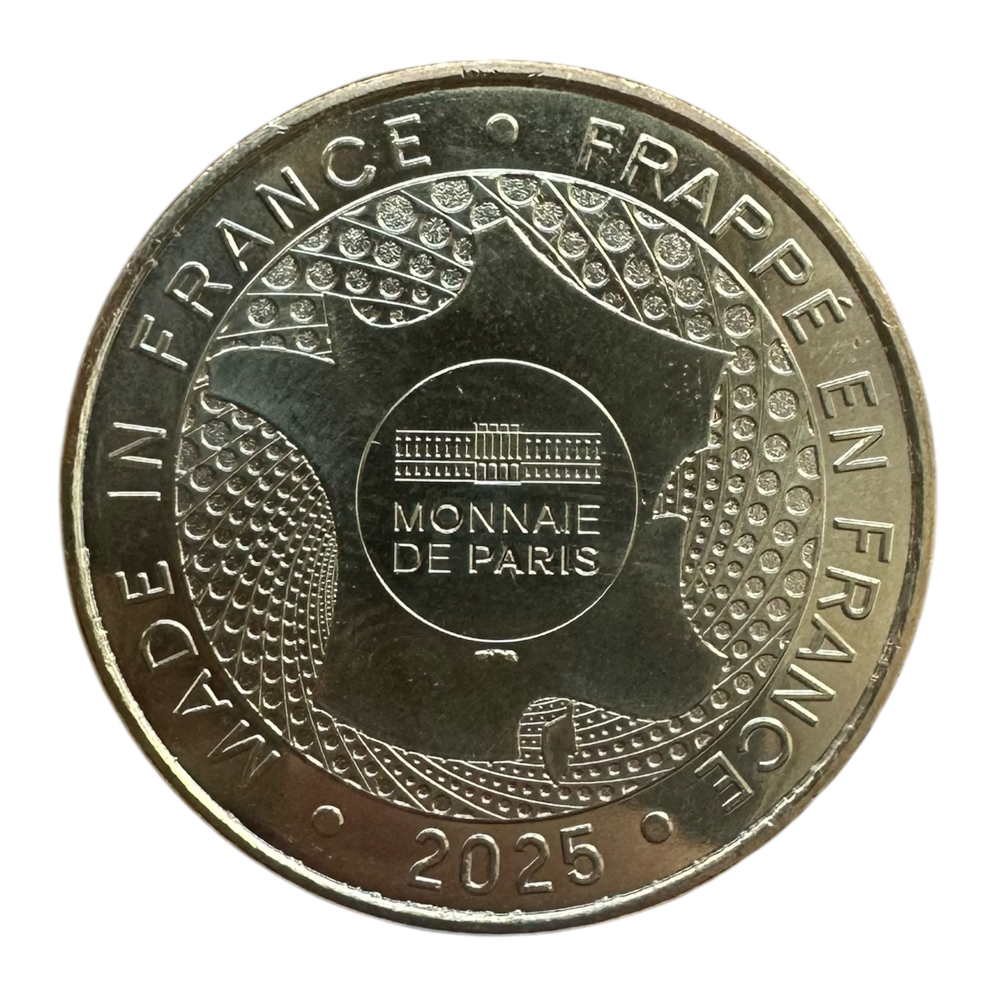 Futuroscope - Monnaie de Paris : Les lapins crétins "La Joconde" - monnaie de paris - jeton touristique - médailles de paris - le palais des goodies