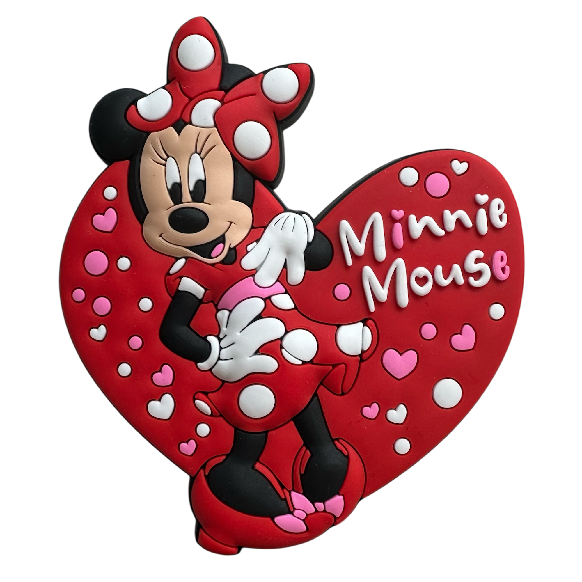 Disney - Minnie Mouse : Magnet coeurs - disneyland - disneyland paris - disney parks - disney store - shop disney - le palais des goodies