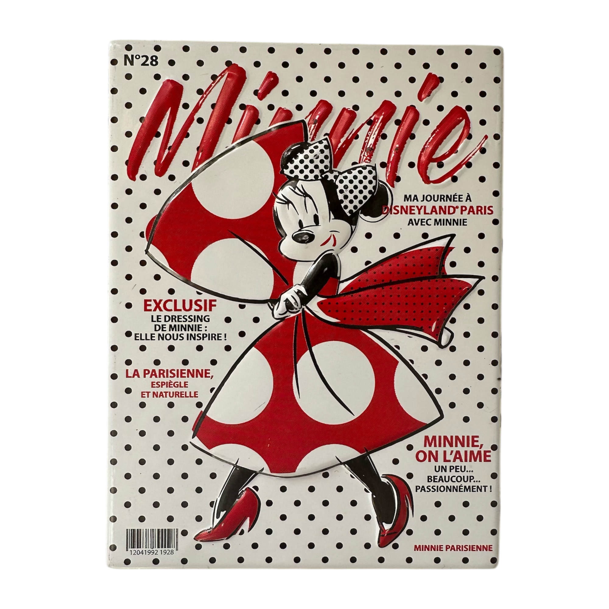 Disney - Minnie Mouse : Magnet "Couverture Magasine" - disneyland - disneyland paris - disney parks - disney store - shop disney - le palais des goodies