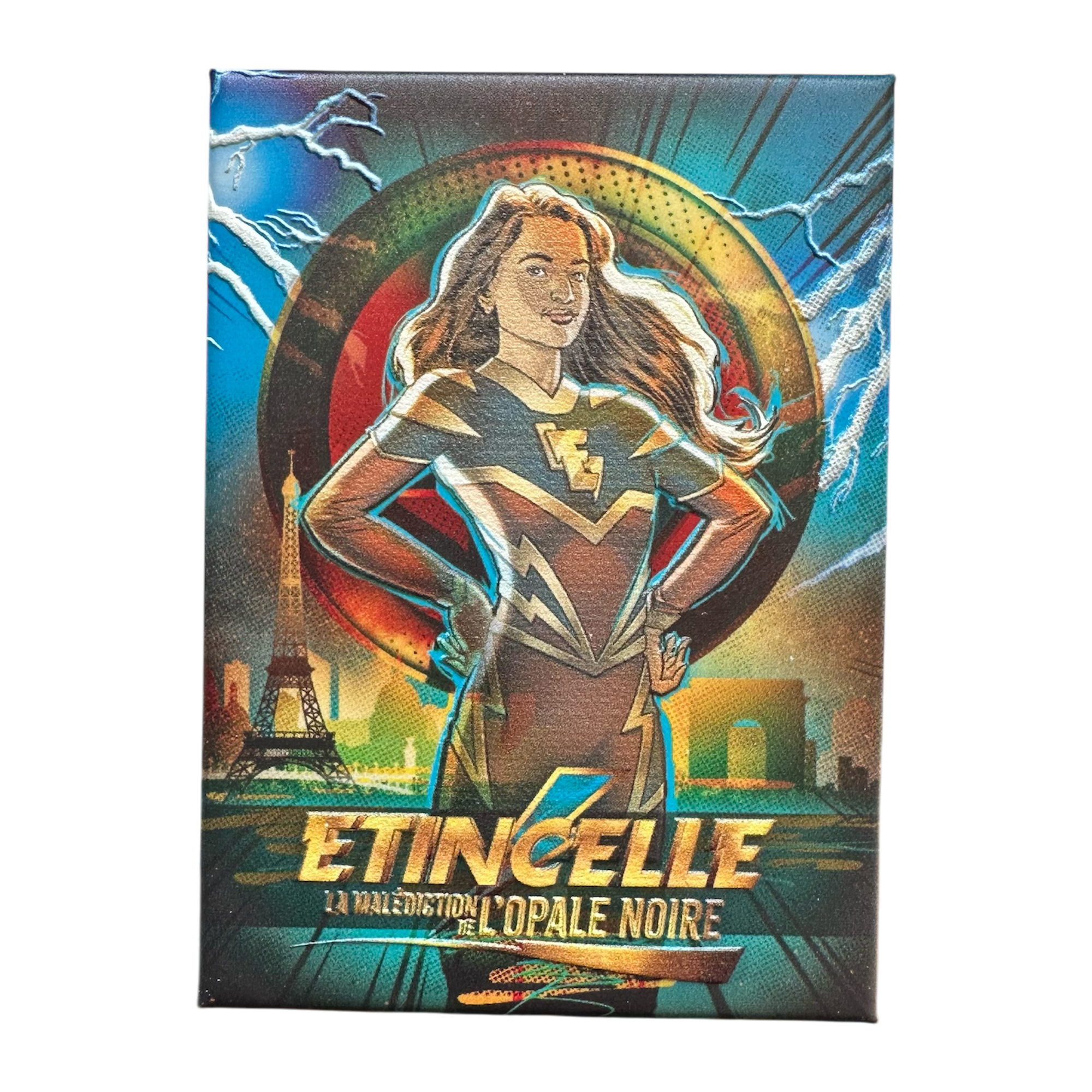 Futuroscope - Étincelle : La Malédiction de lOpale Noire​ : Magnet relief - 0000000370134 - le palais des goodies