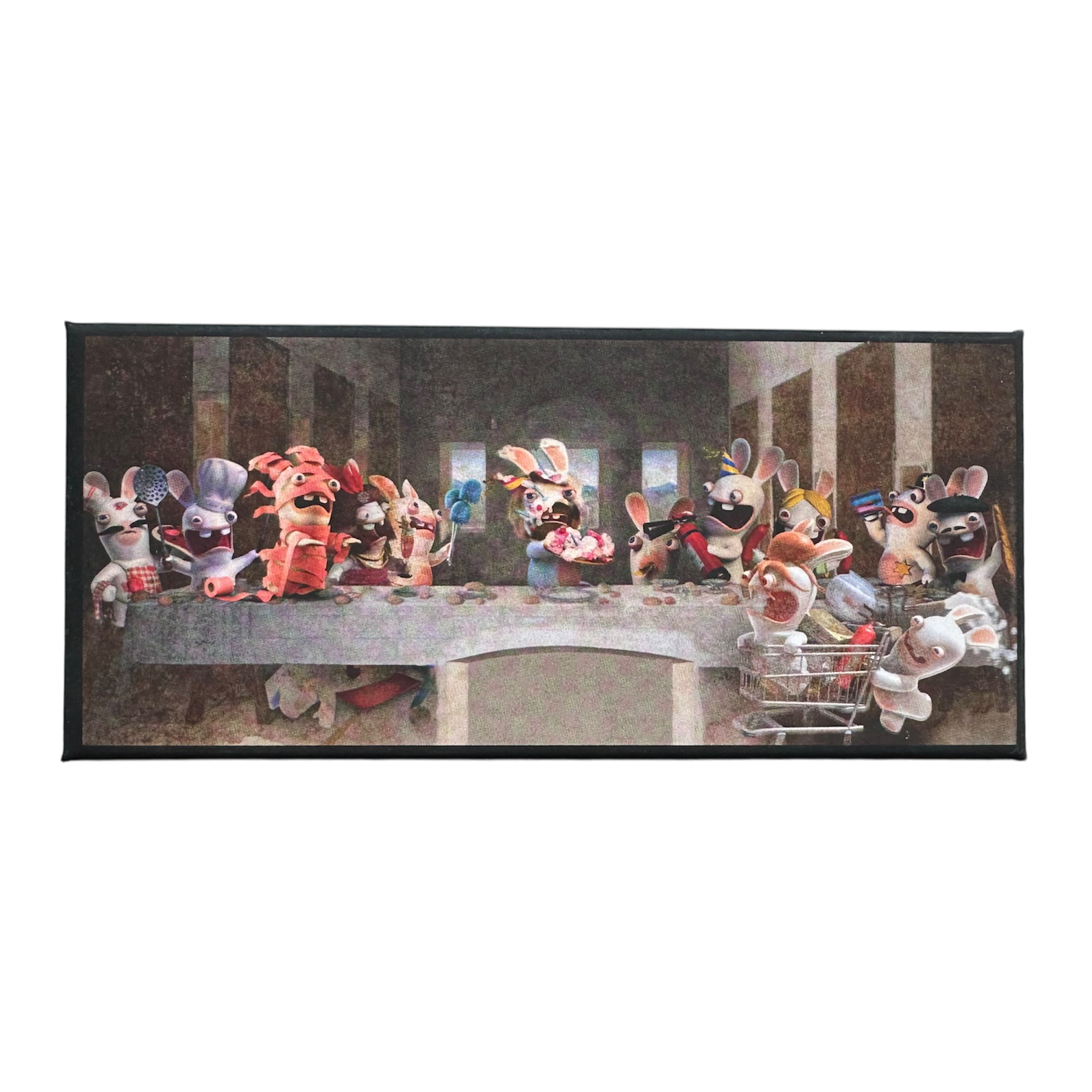 Ubisoft - Les lapins crétins : Magnet "La scène" - le palais des goodies - 3665361074922