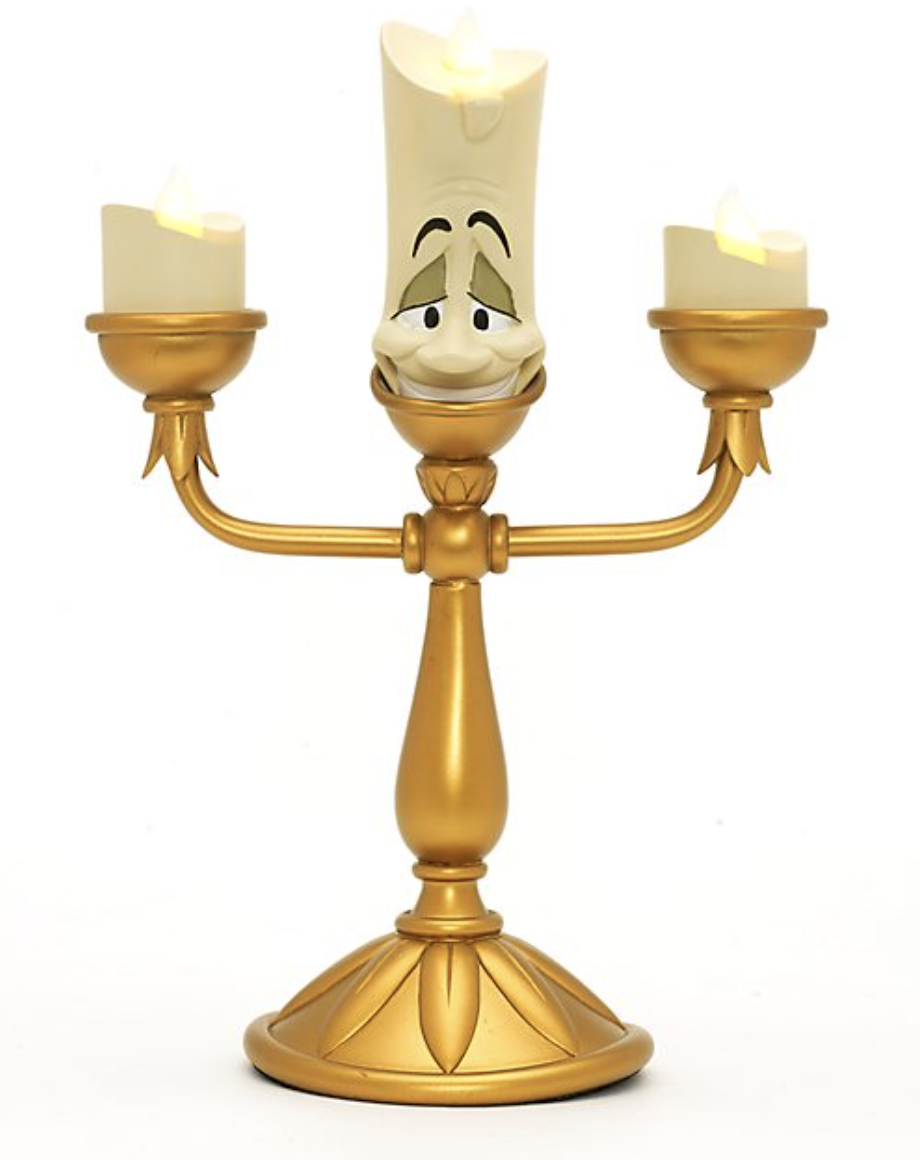 Disney - La Belle et la Bête : Figurine lumineuse Lumière