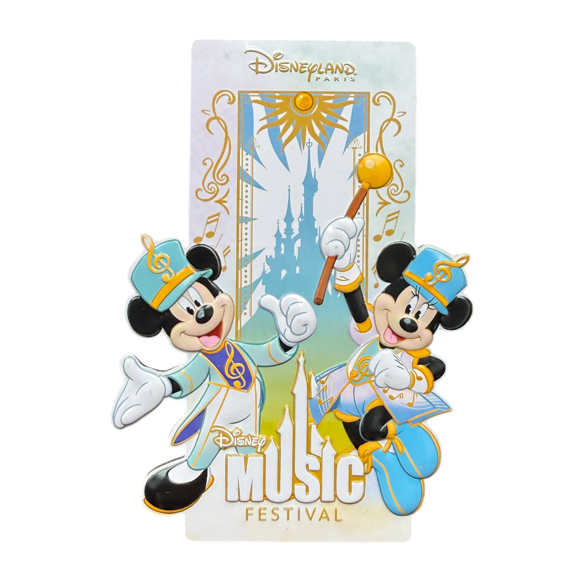 Disney - Mickey Mouse : Magnet - disneyland - Disneyland Paris - disney parks - Disney Store - shop disney - le palais des goodies