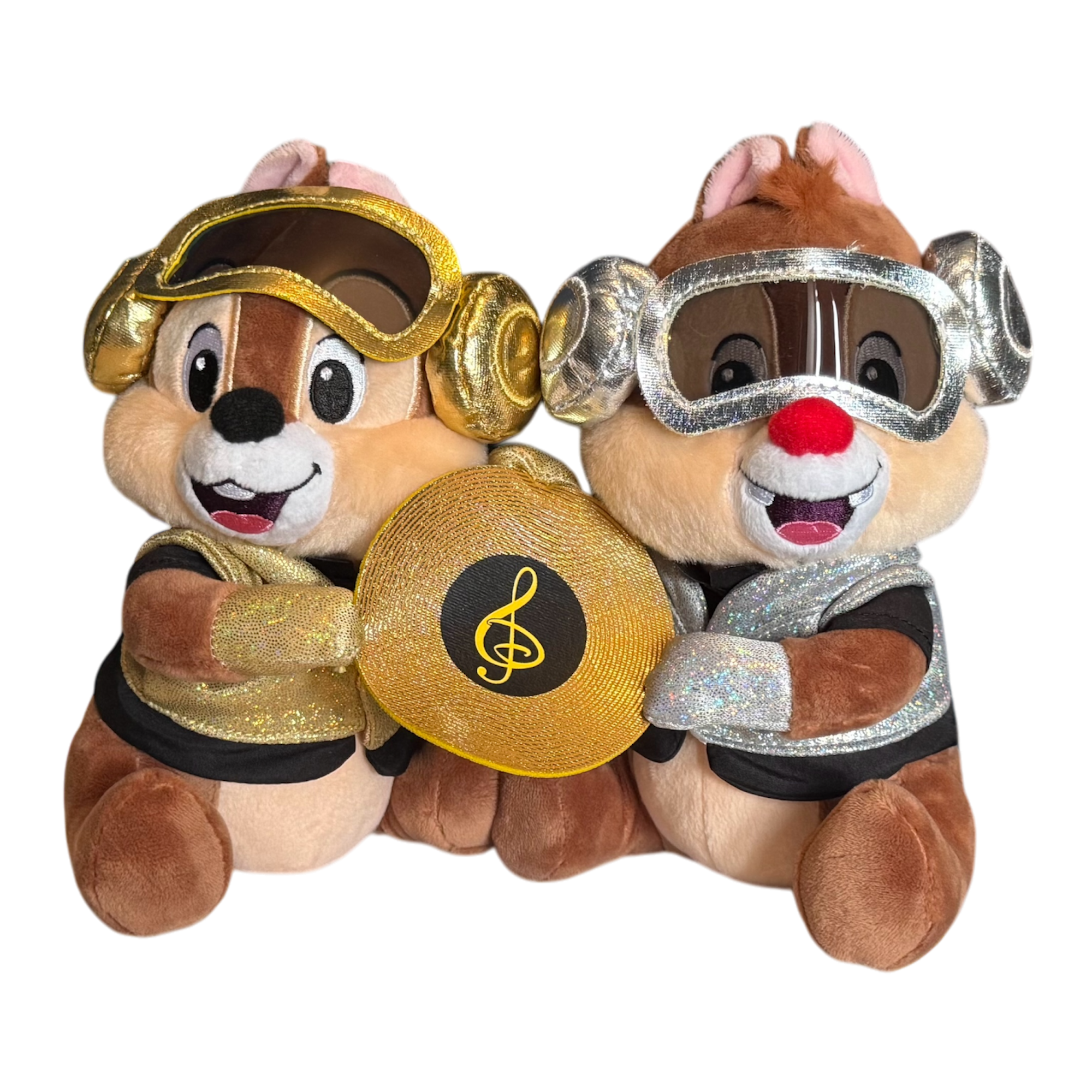 Disney - Tic et Tac : Peluche "Music Festival" - disneyland - Disneyland Paris - disney parks - Disney Store shop disney - le palais des goodies