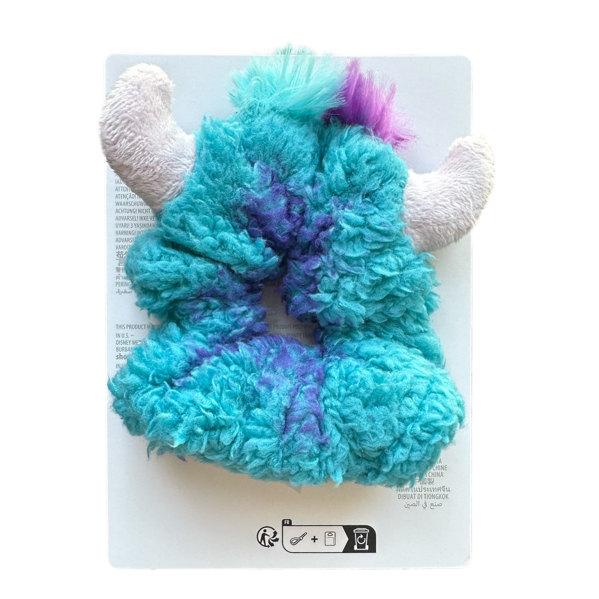Disney/Pixar - Monstres et Compagnie : Lot de 2 chouchous "Sulley et Bob" - disneyland - Disneyland Paris - disney store - disney parks - shop disney - le palais des goodies