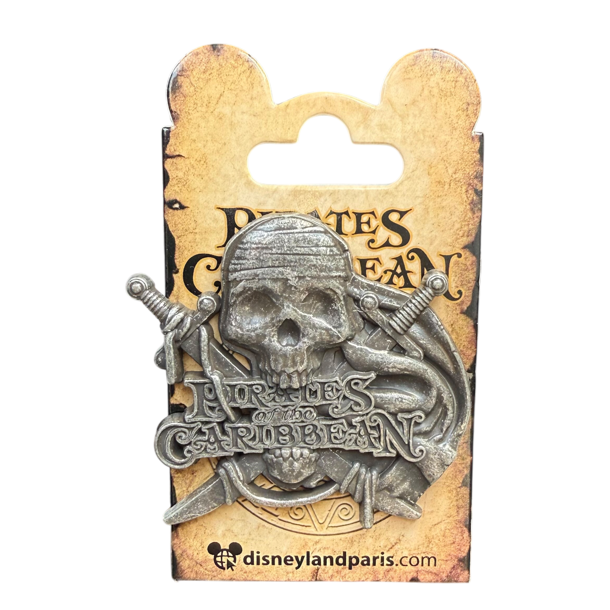 Disney - Pirates des Caraïbes : Pins logo attraction OE - disneyland - Disneyland Paris - disney parks - disney store - shop disney - le Palais des Goodies