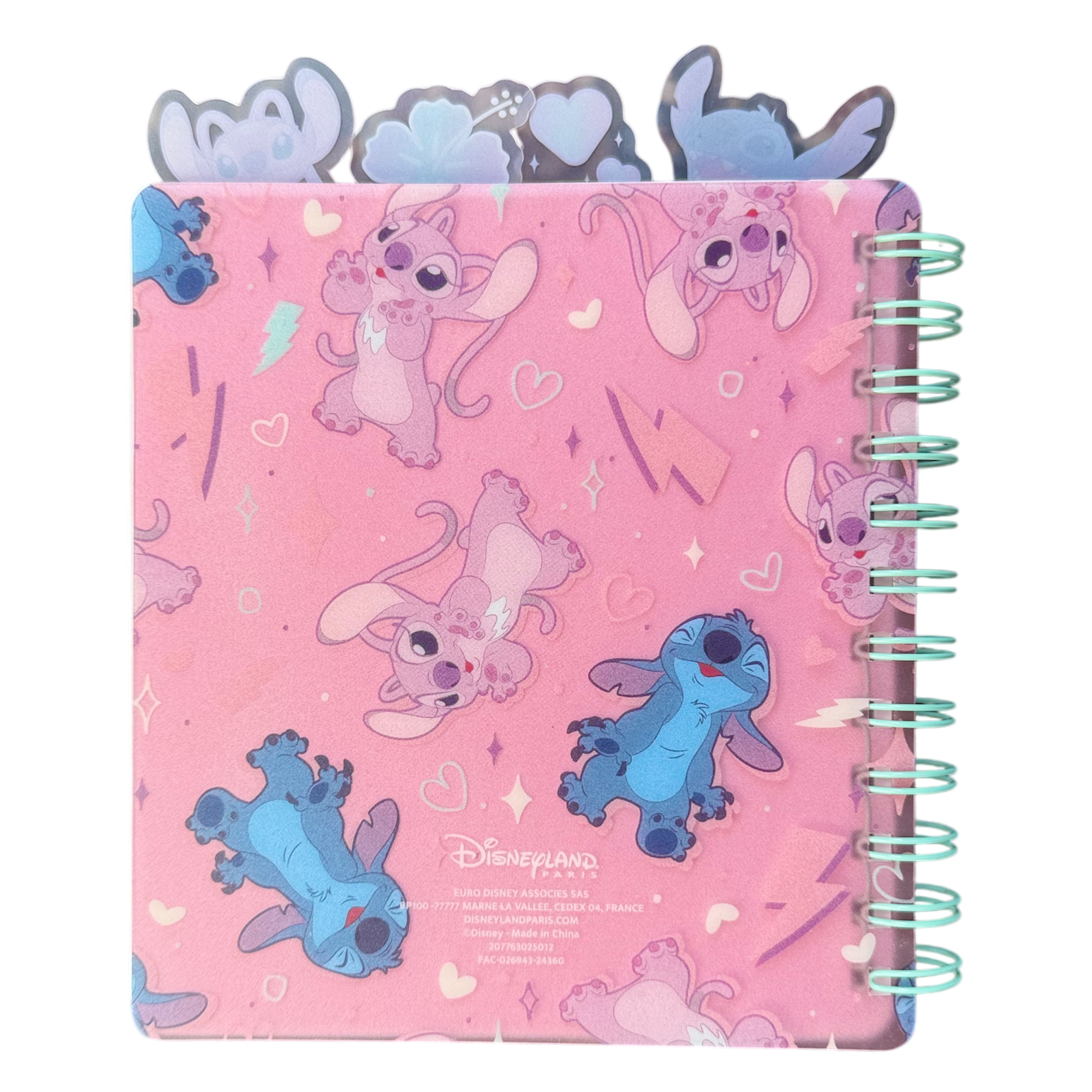 Disney - Lilo et Stitch : Carnet "Just Shake It" - disneyland - Disneyland Paris - disney parks - disney store - shop disney - le palais des goodies