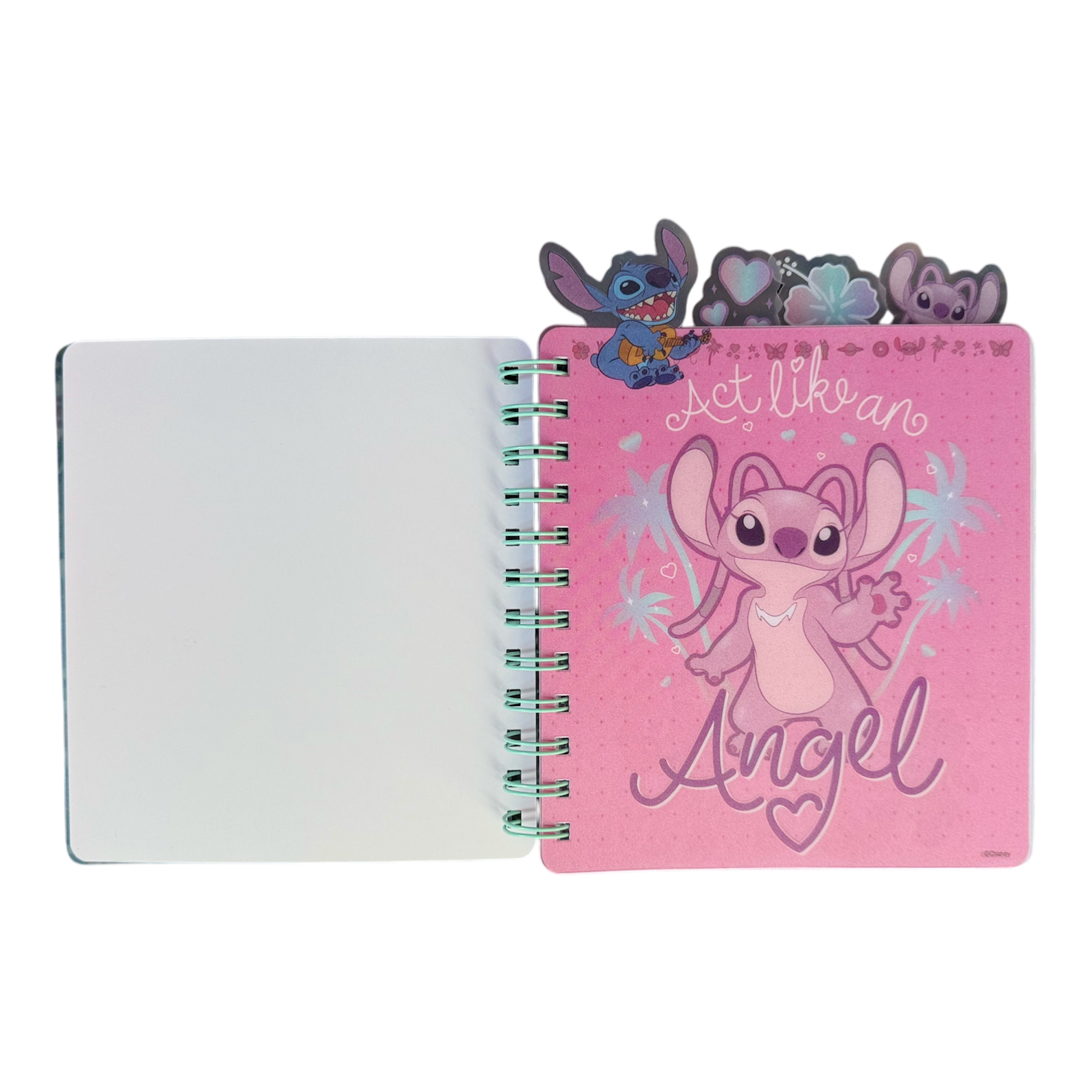 Disney - Lilo et Stitch : Carnet "Just Shake It" - disneyland - Disneyland Paris - disney parks - disney store - shop disney - le palais des goodies
