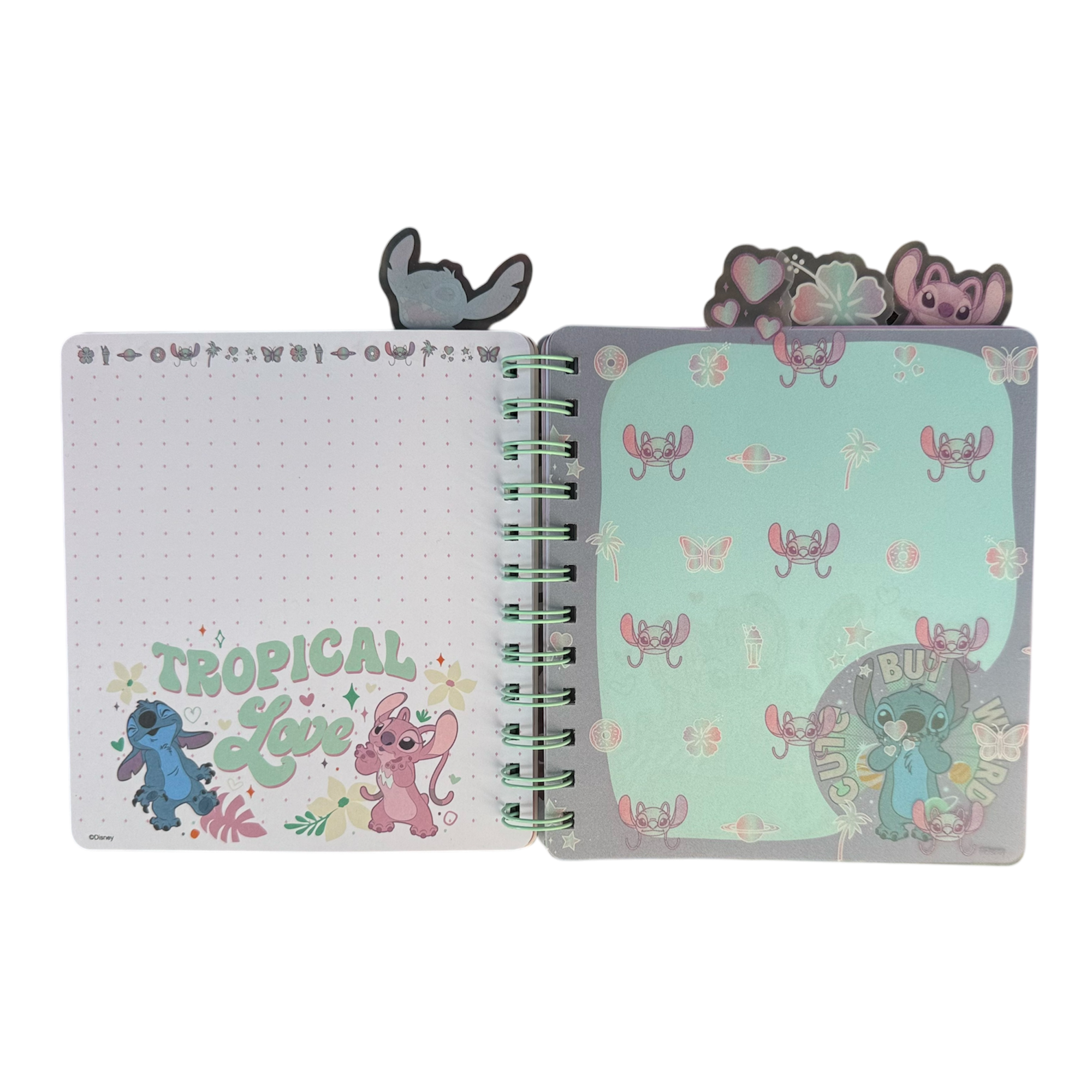 Disney - Lilo et Stitch : Carnet "Just Shake It" - disneyland - Disneyland Paris - disney parks - disney store - shop disney - le palais des goodies