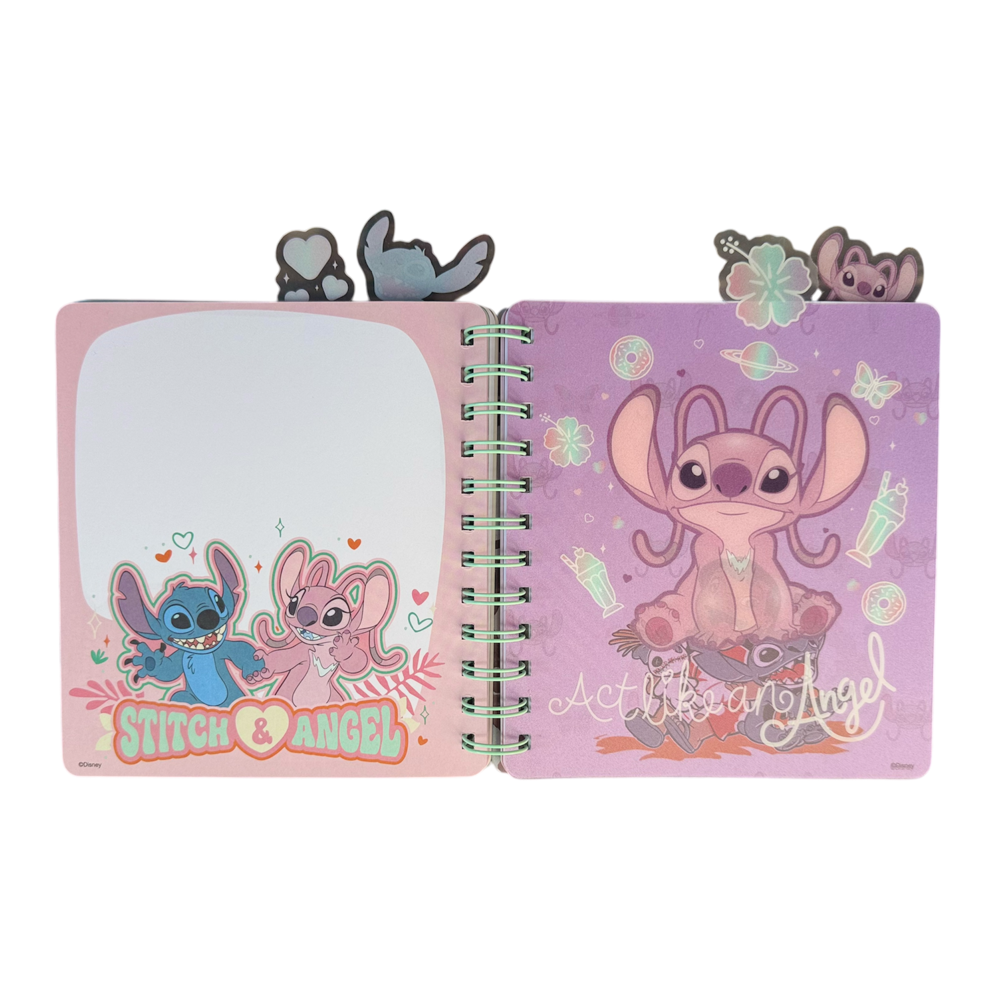 Disney - Lilo et Stitch : Carnet "Just Shake It" - disneyland - Disneyland Paris - disney parks - disney store - shop disney - le palais des goodies
