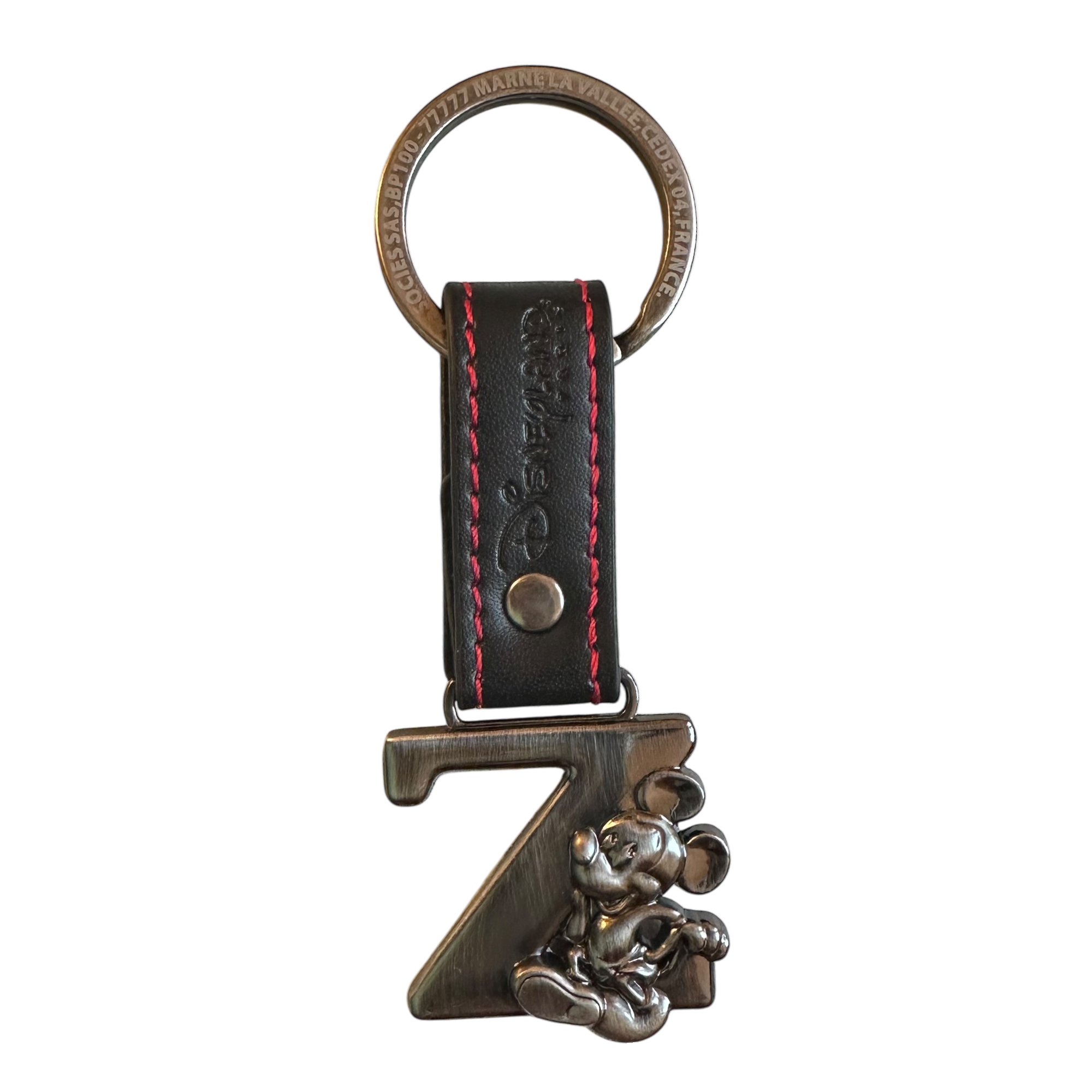 Disney - Mickey Mouse : Porte-clé lettre "Z" - disneyland - Disneyland Paris - disney parks - disney store - shop disney - le palais des goodies