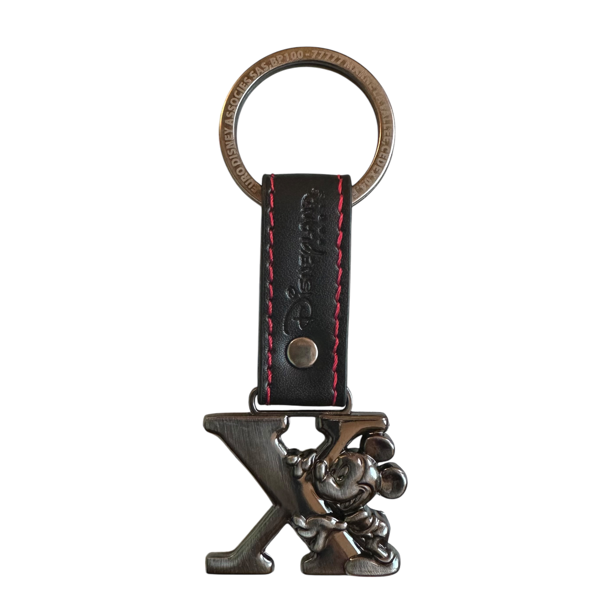 Disney - Mickey Mouse : Porte-clé lettre "X" - disneyland - Disneyland Paris - disney parks ) disney store - shop disney - le palais des goodies