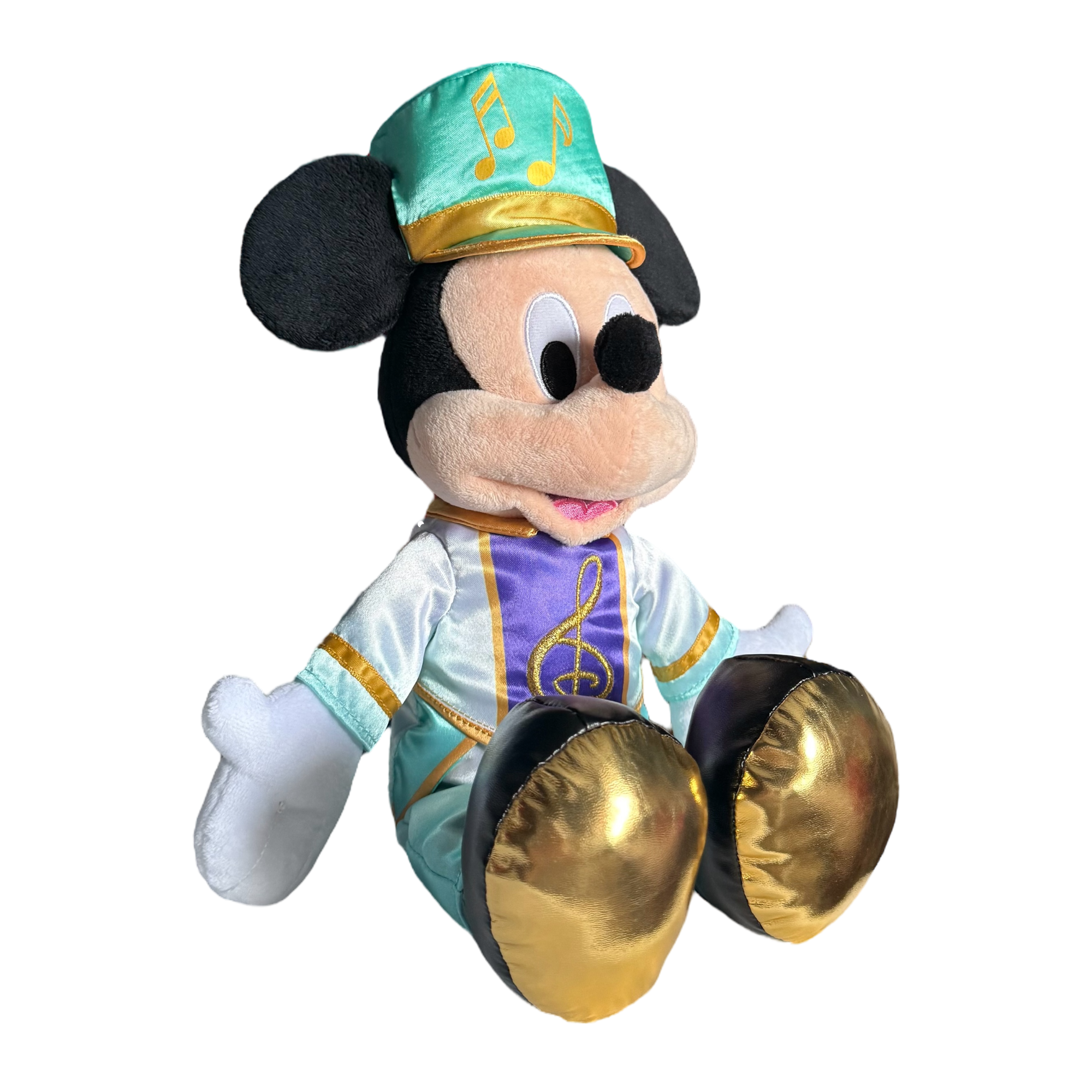 Disney - Mickey Mouse : Peluche "Music Festival" - disneyland - Disneyland Paris - disney parks - disney store - shop disney - le palais des goodies