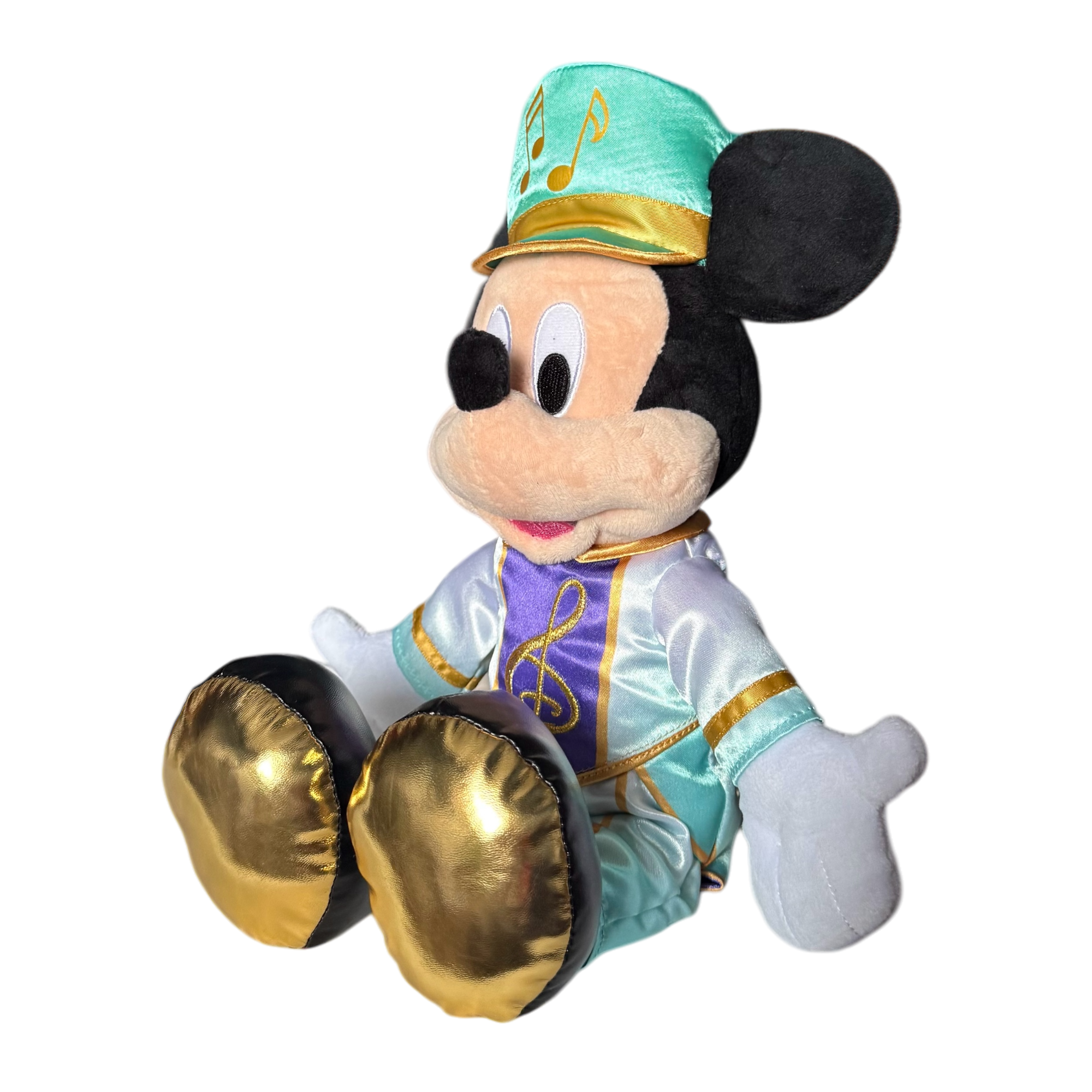 Disney - Mickey Mouse : Peluche "Music Festival" - disneyland - Disneyland Paris - disney parks - disney store - shop disney - le palais des goodies