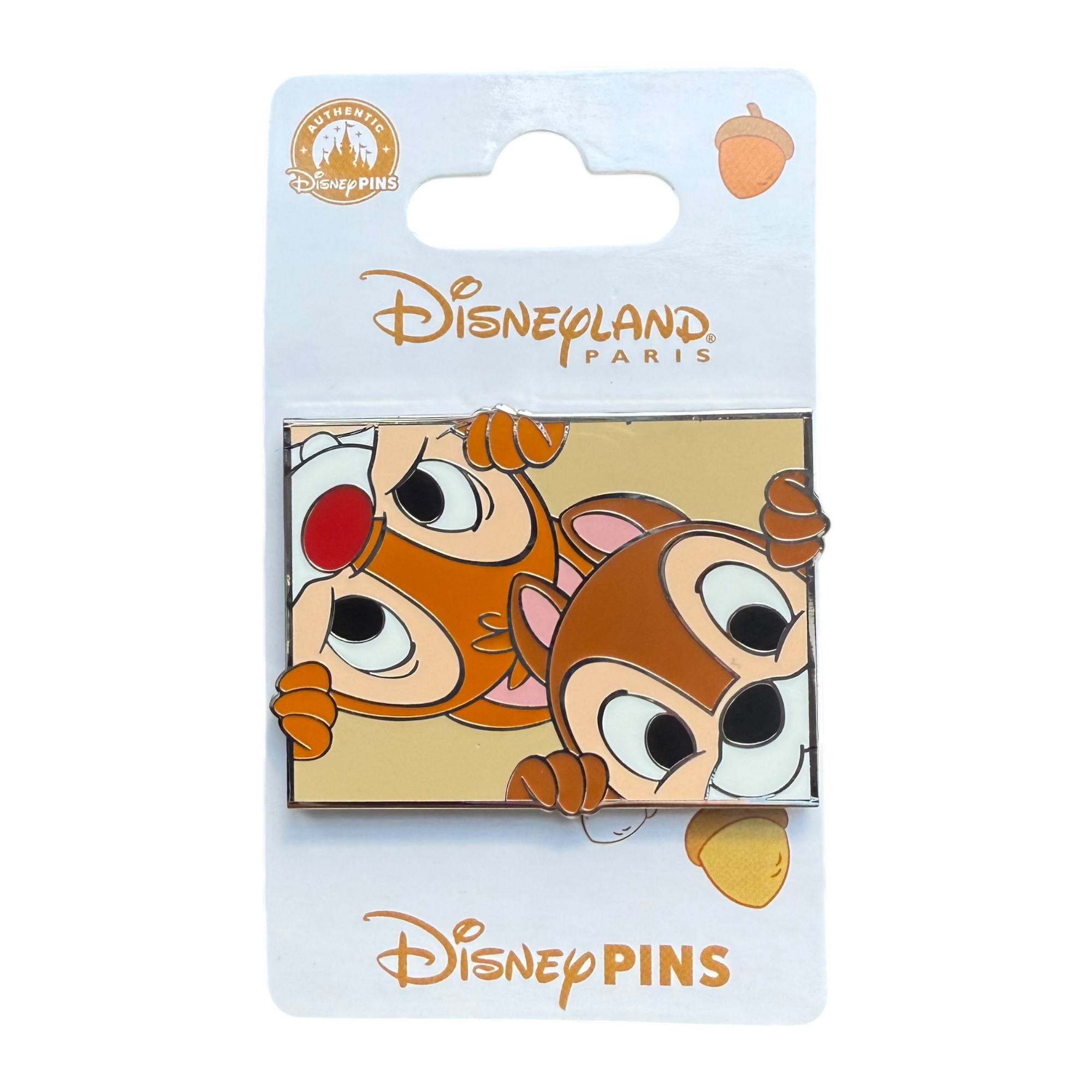 Disney - Tic et Tac : Pins carré - disneyland - disneyland paris - disney parks - disney store - shop disney - le palais des goodies