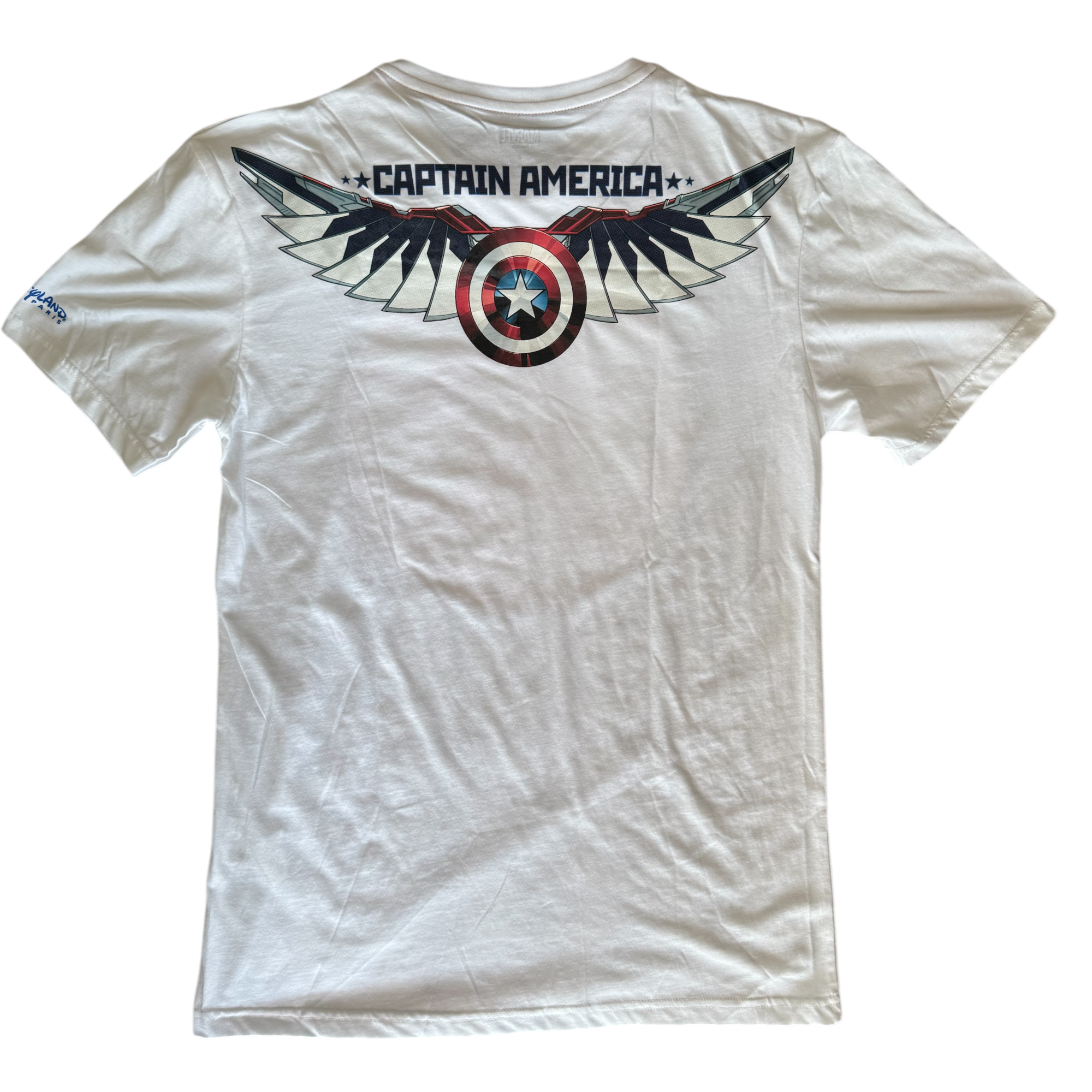 Marvel - Captain America : T-Shirt "logo" - disneyland - disneyland paris - disney parks - disney store - shop disney - le palais des goodies