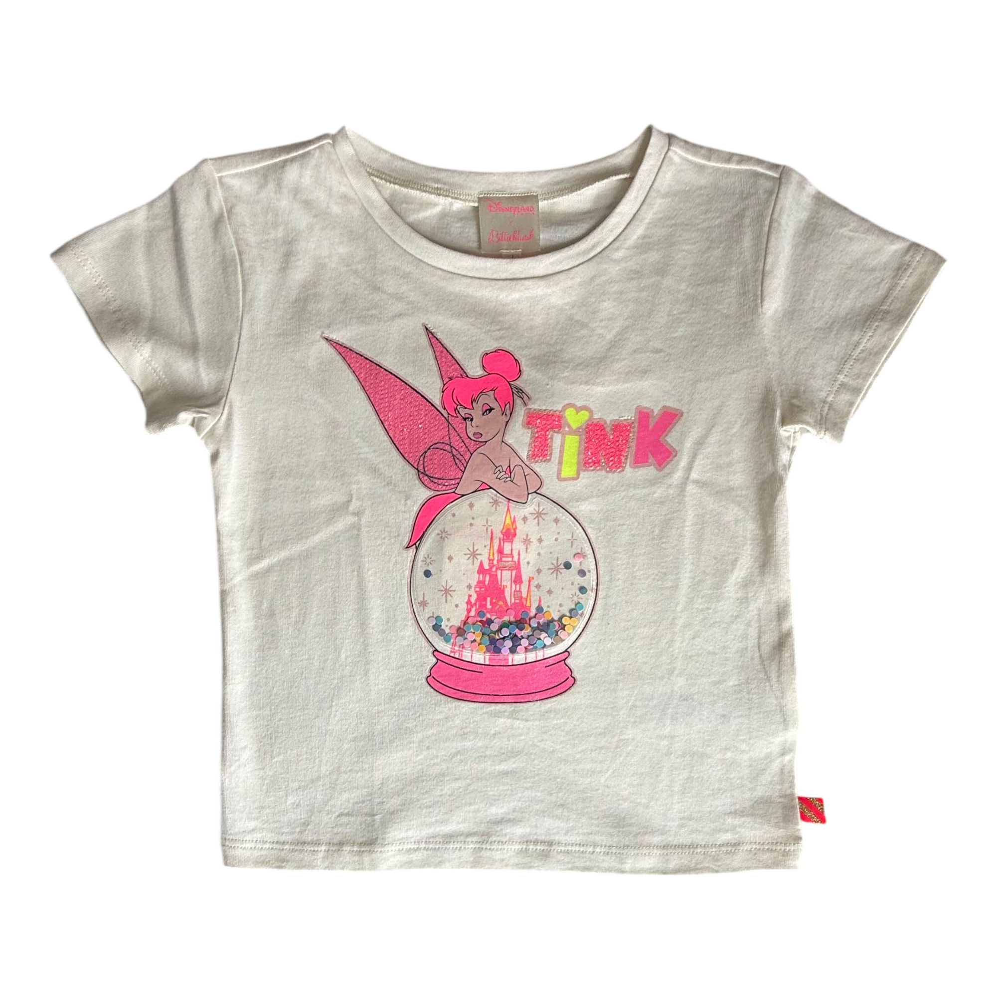 Disney x Billieblush : T-shirt enfant Clochette - disneyland - disneyland paris - disney parks - disney store - shop disney - le palais des goodies
