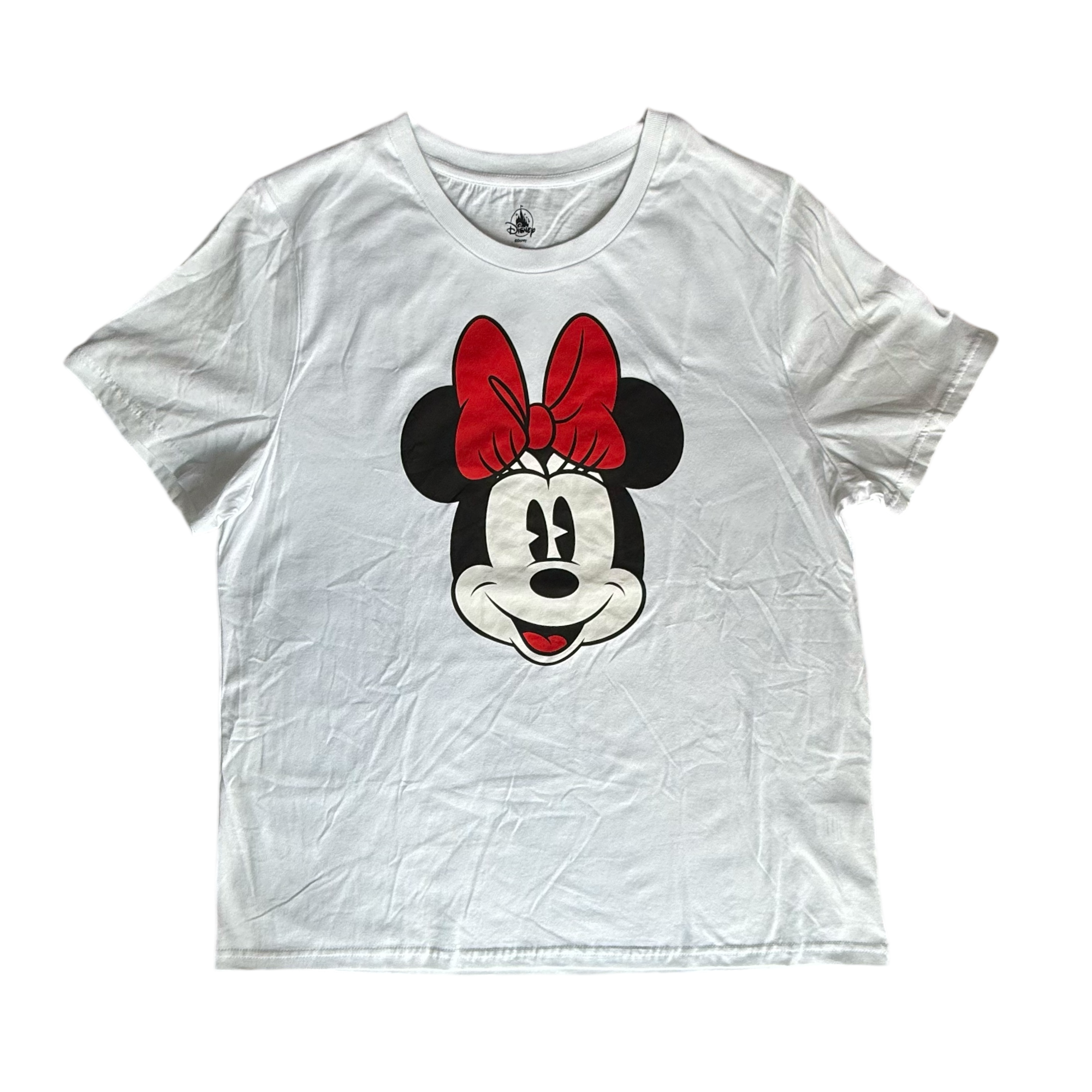 Disney - Minnie Mouse : T-Shirt "Noeud Rouge" - disneyland - disneyland paris - disney parks - disney store - shop disney - le palais des goodies
